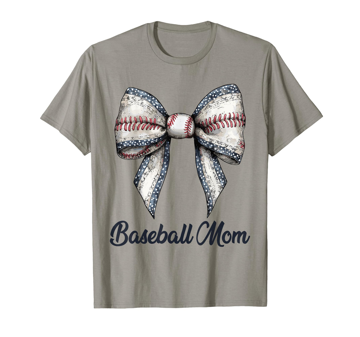Baseball Mom Coquette Bow Baseball T-Shirt - Unique Graphic Men Women - T-Shirt, Sweatshirt, Hoodie