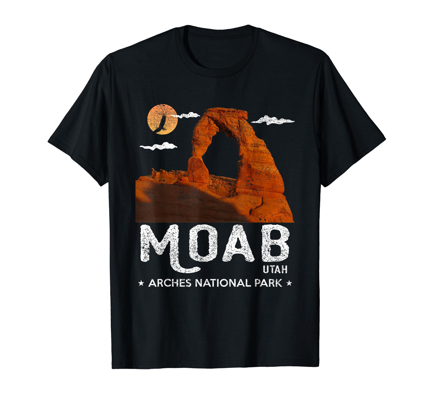Moab Utah Arches National Park Outdoor T-Shirt - Novelty Apparel Unisex - T-Shirt, Sweatshirt, Hoodie