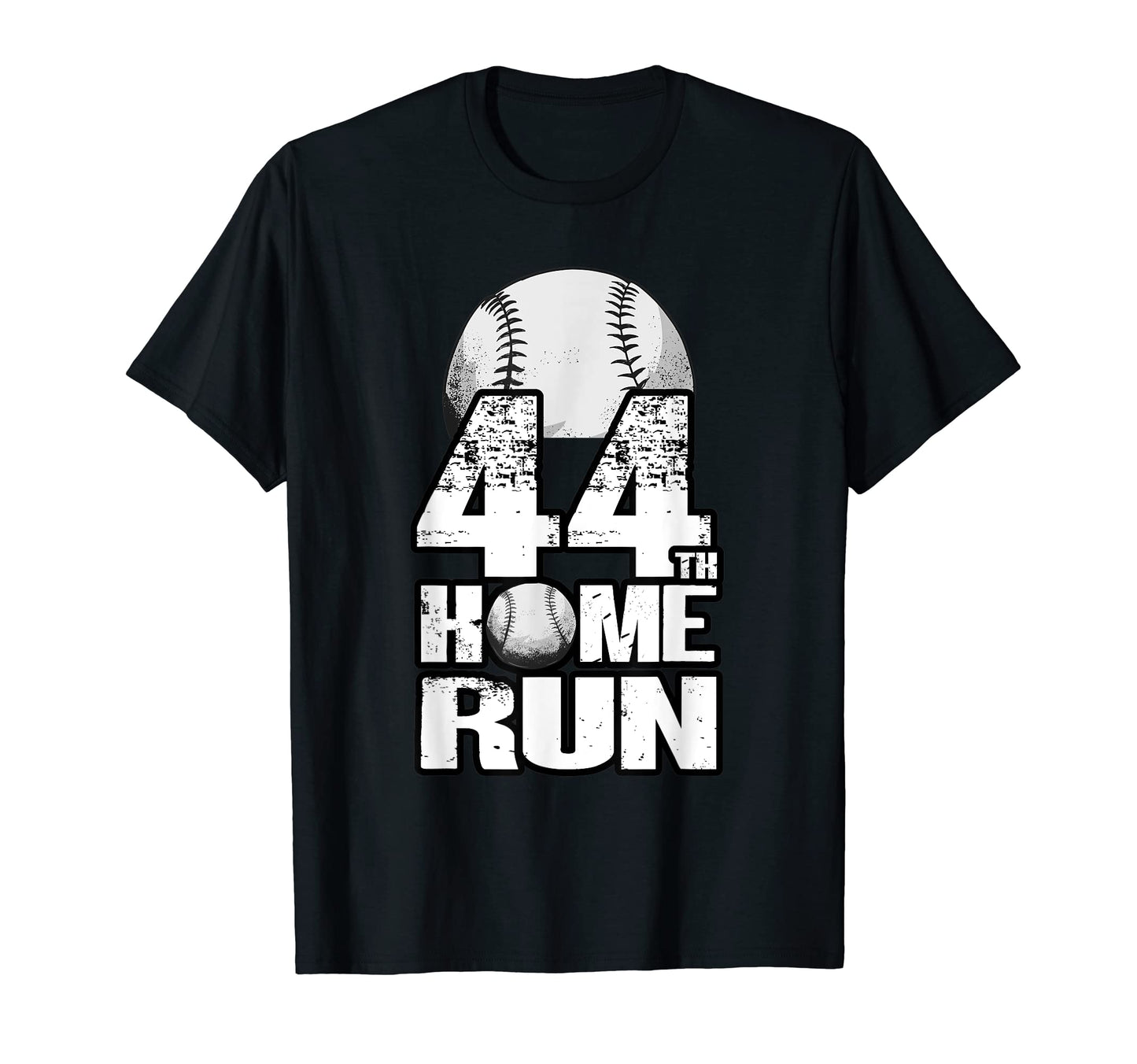 44 Years Old Baseball 44Th Birthday T-Shirt - Novelty Apparel Men Women - T-Shirt, Sweatshirt, Hoodie