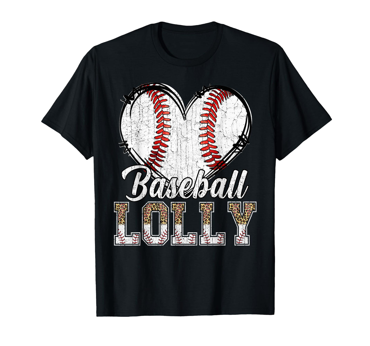Softball Baseball Lolly Heart T-Shirt - Fun Novelty Design Men Women - T-Shirt, Sweatshirt, Hoodie