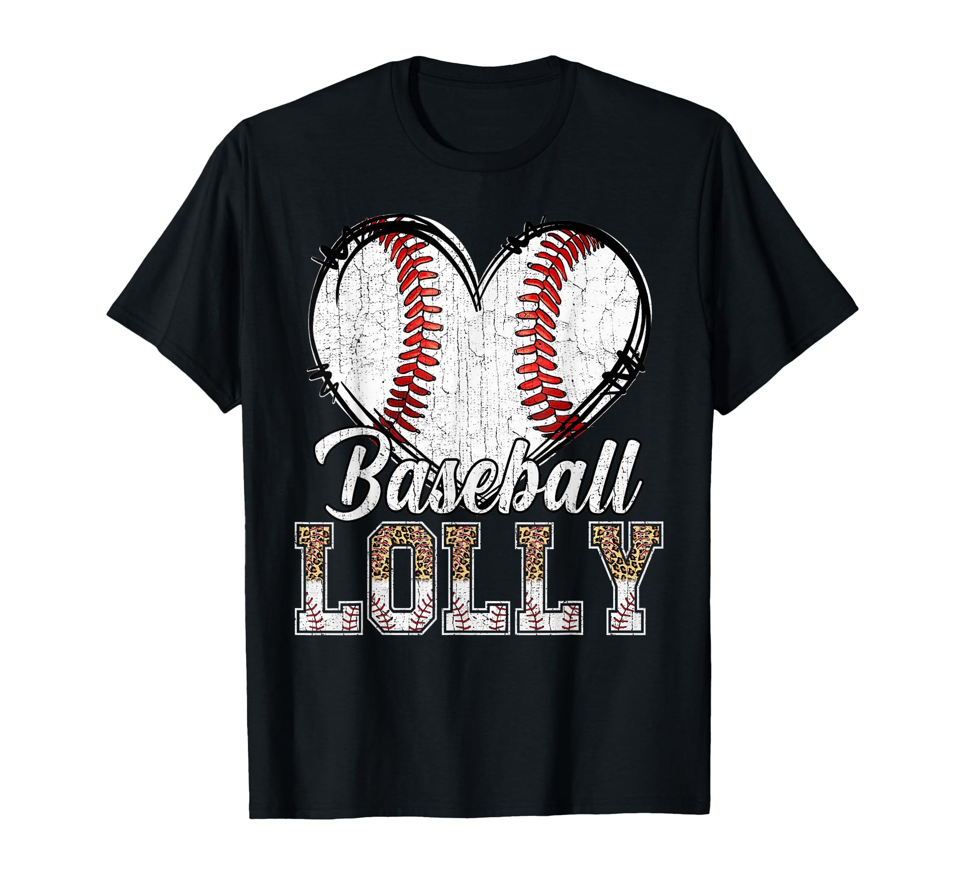 Softball Baseball Lolly Heart T-Shirt - Fun Novelty Design Men Women - T-Shirt, Sweatshirt, Hoodie