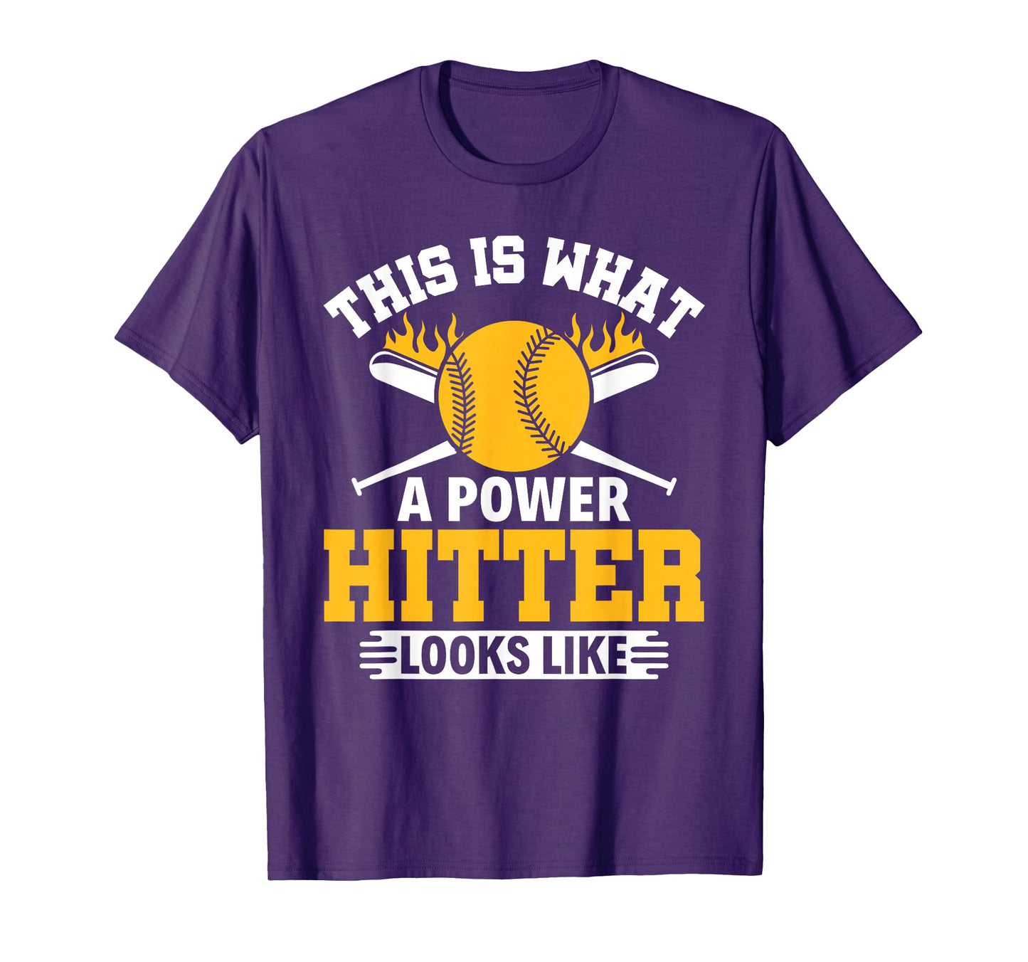 This Is What Power Hitter Looks Like T-Shirt - Minimalist Print Men Women - T-Shirt, Sweatshirt, Hoodie