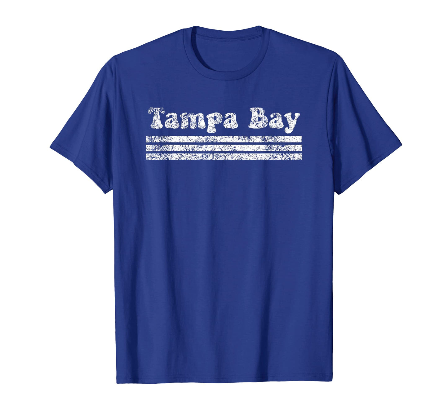 Tampa Bay Florida Weathered Stripe T-Shirt - Graphic Print Men Women - T-Shirt, Sweatshirt, Hoodie