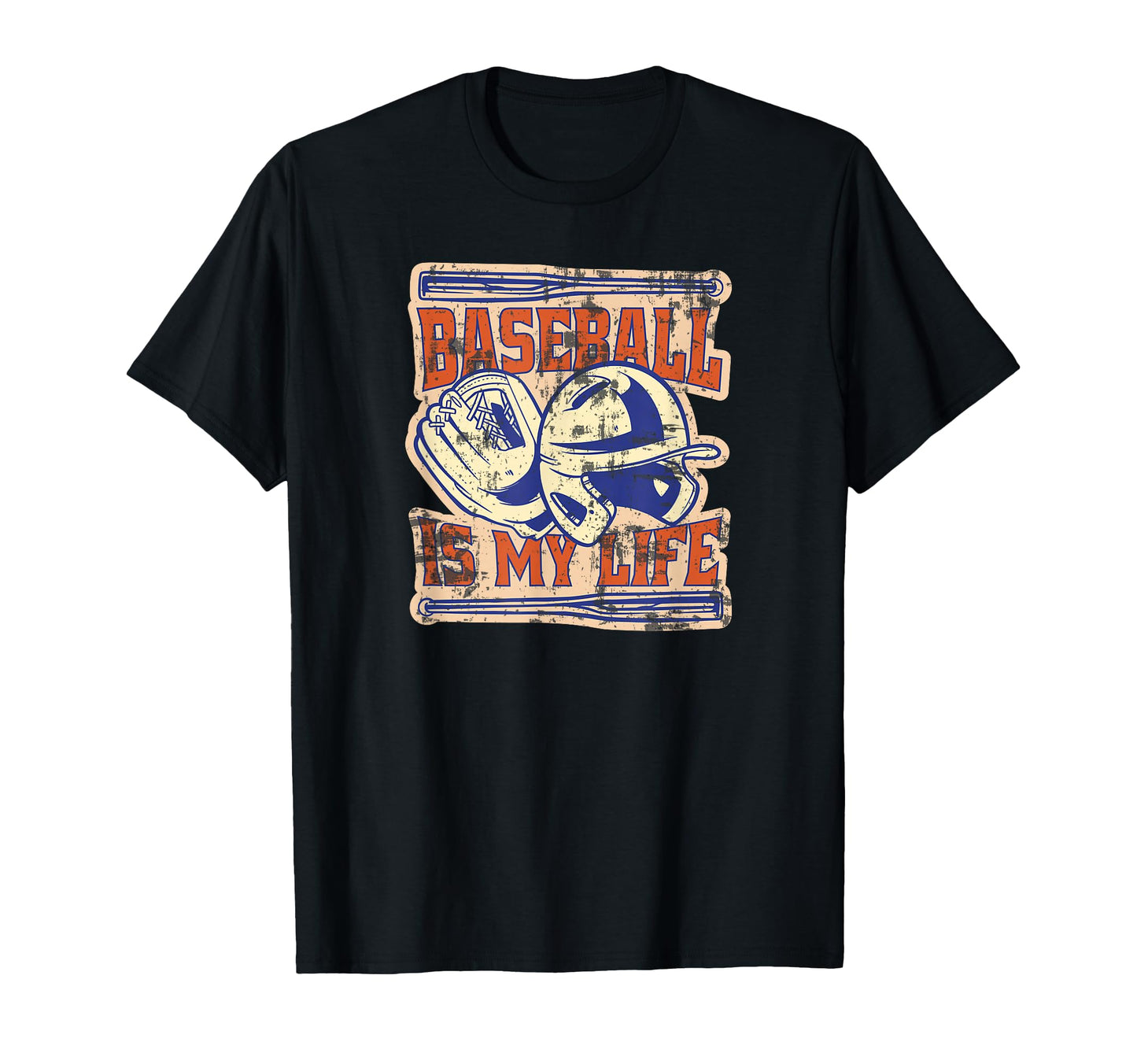 Baseball Baseball Is My Life T-Shirt - Trendy Graphic Men Women - T-Shirt, Sweatshirt, Hoodie