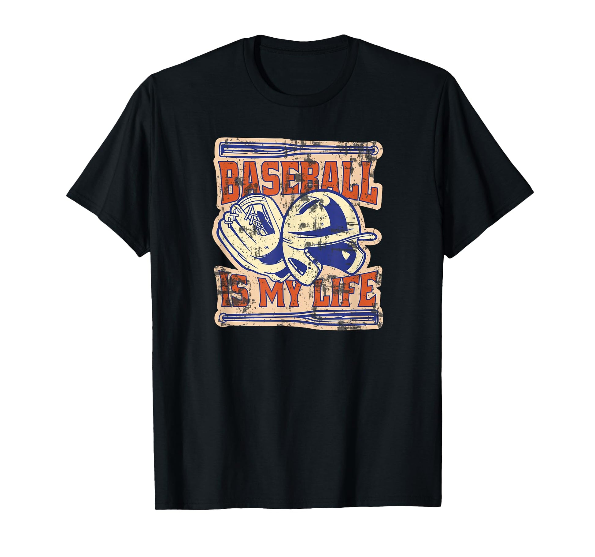 Baseball Baseball Is My Life T-Shirt - Trendy Graphic Men Women - T-Shirt, Sweatshirt, Hoodie