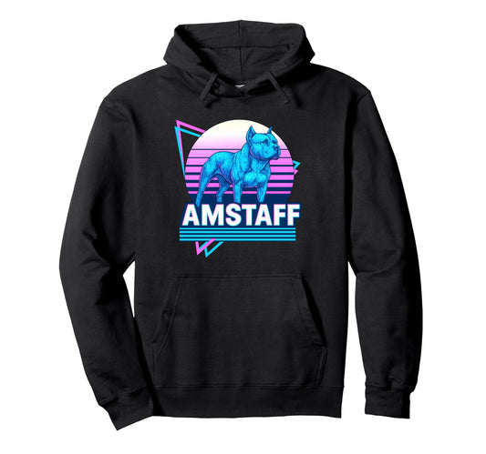 American Staffordshire Terrier Hoodie - Streetwear Style Men Women - T-Shirt, Sweatshirt, Hoodie