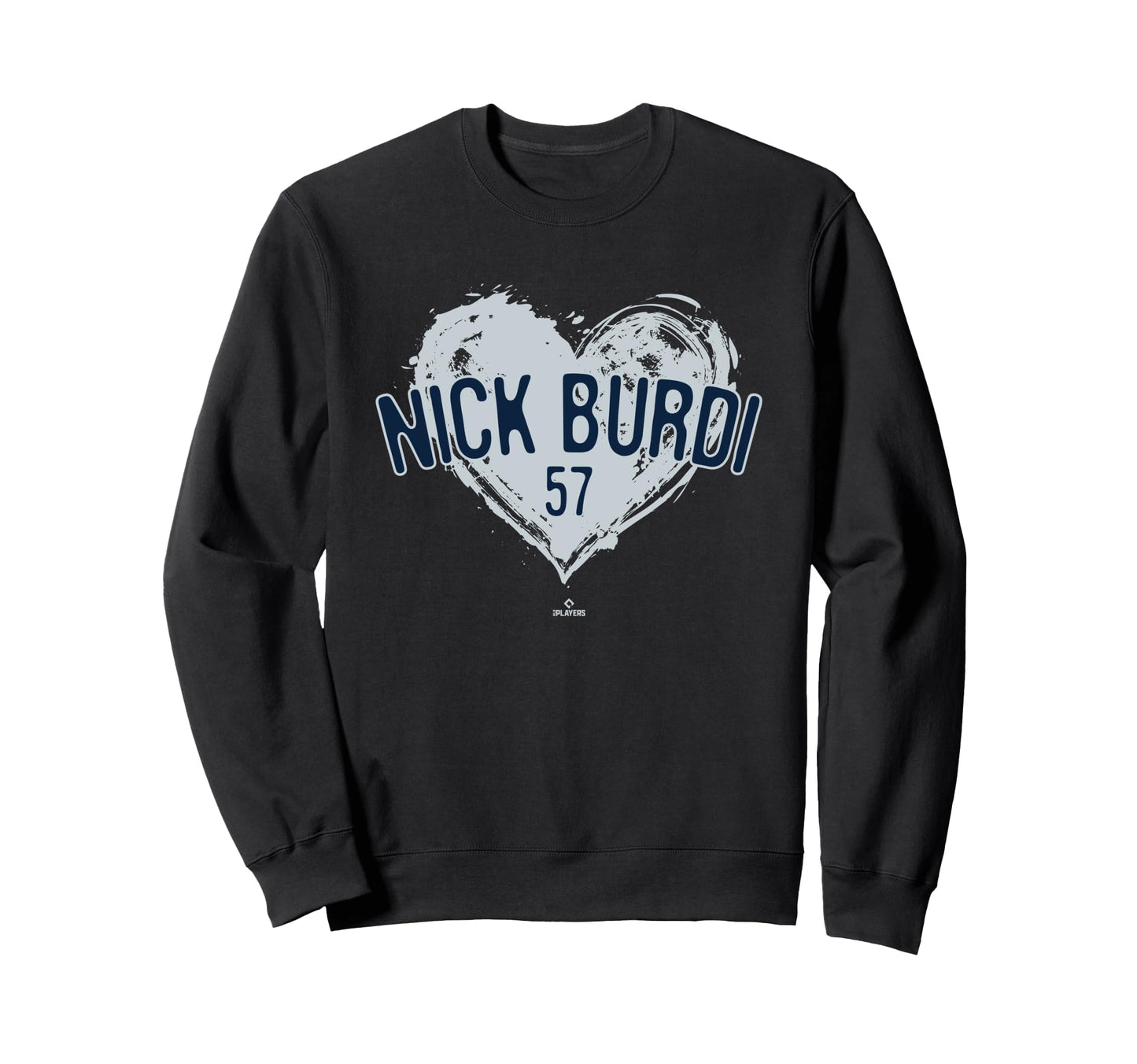Distressed Heart Nick Burdi New Sweatshirt - Fun Novelty Design Men Women - T-Shirt, Sweatshirt, Hoodie