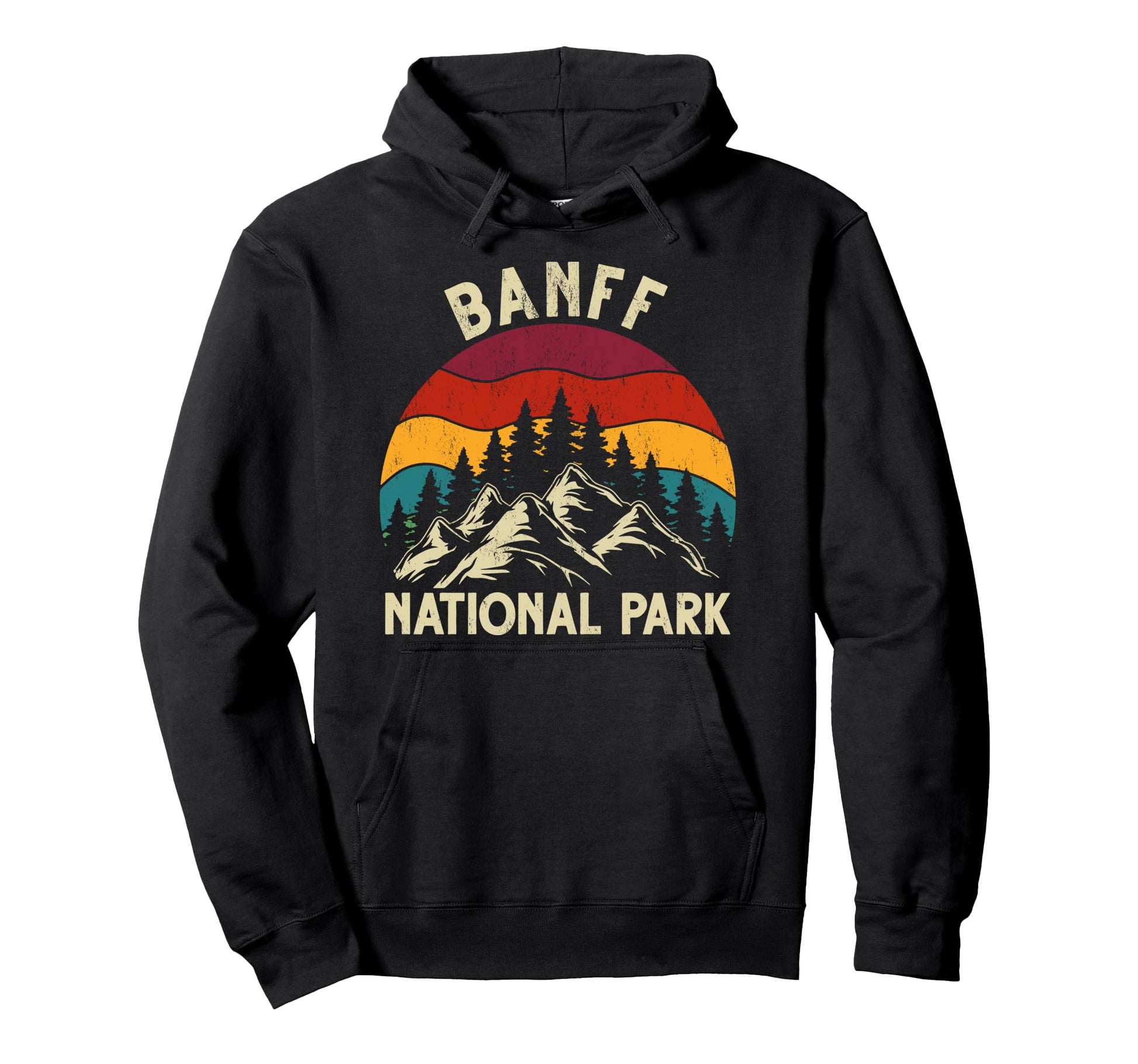 Banff National Park Hoodie - Unique Graphic for Adults - T-Shirt, Sweatshirt, Hoodie