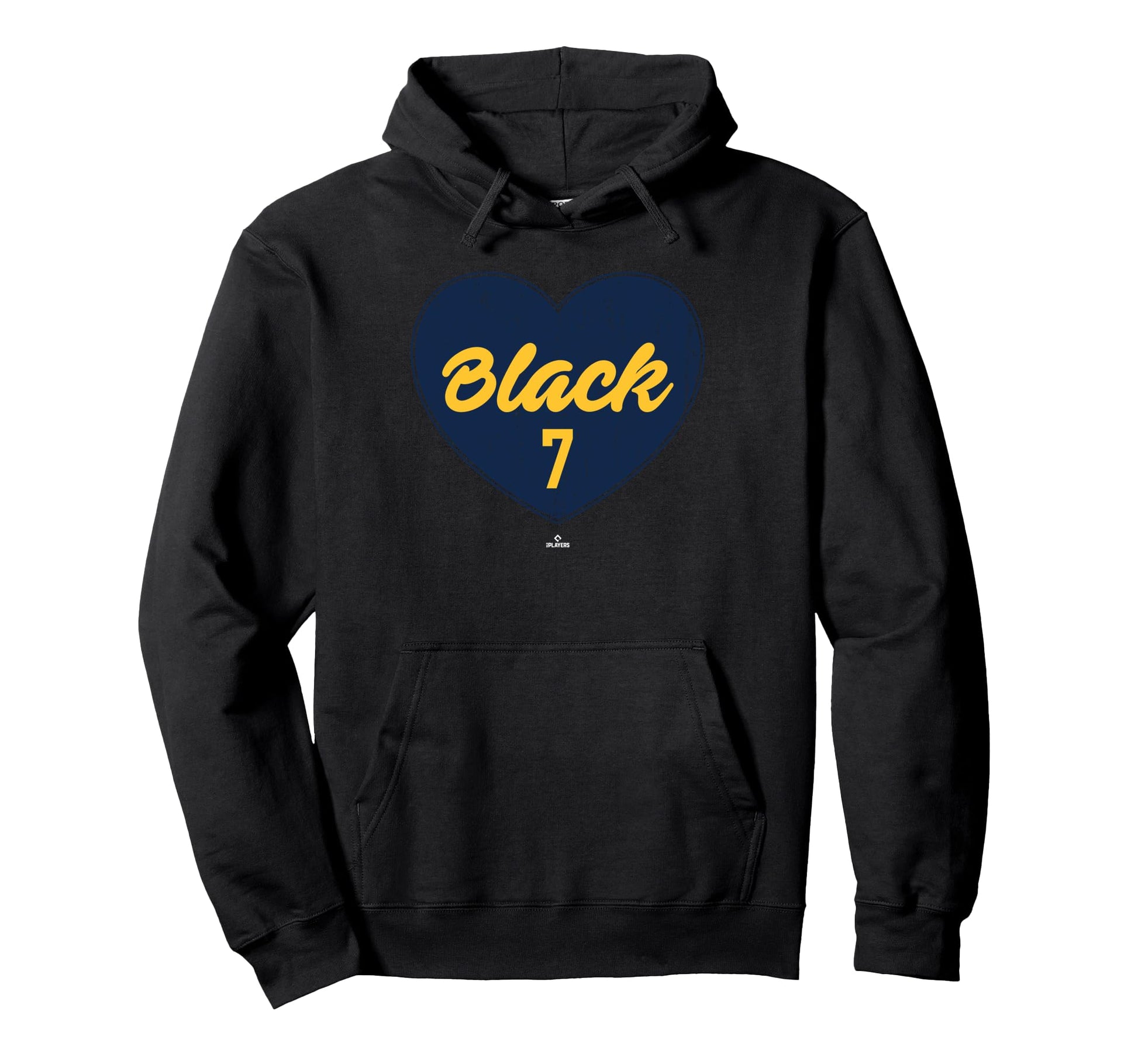 Distressed Heart Tyler Black Hoodie - Custom Art Print for Adults - T-Shirt, Sweatshirt, Hoodie