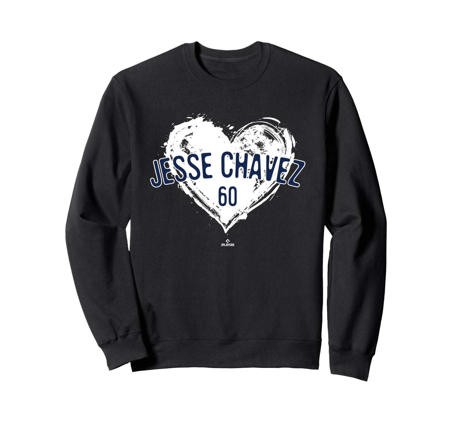 Distressed Heart Jesse Chavez Sweatshirt - Streetwear Style Men Women - T-Shirt, Sweatshirt, Hoodie