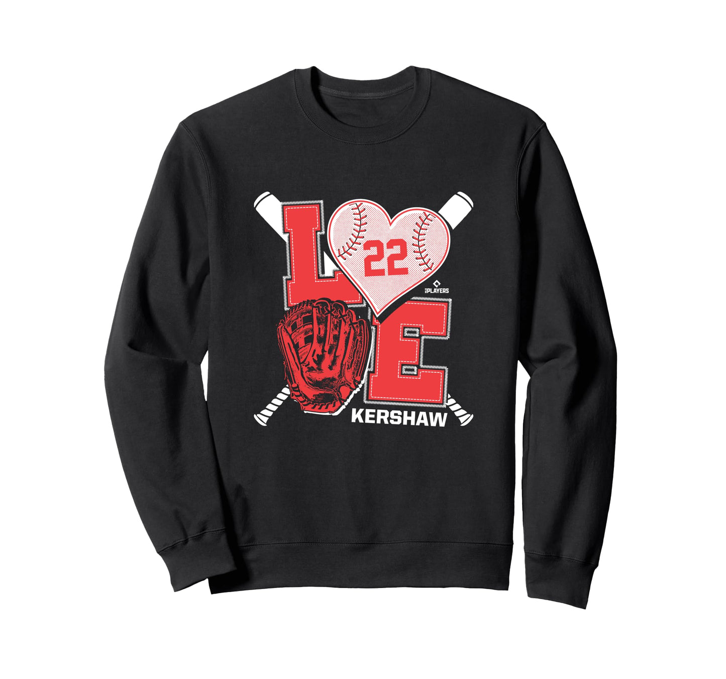 Clayton Kershaw Is Love Los Angeles Sweatshirt - Minimalist Print Unisex - T-Shirt, Sweatshirt, Hoodie