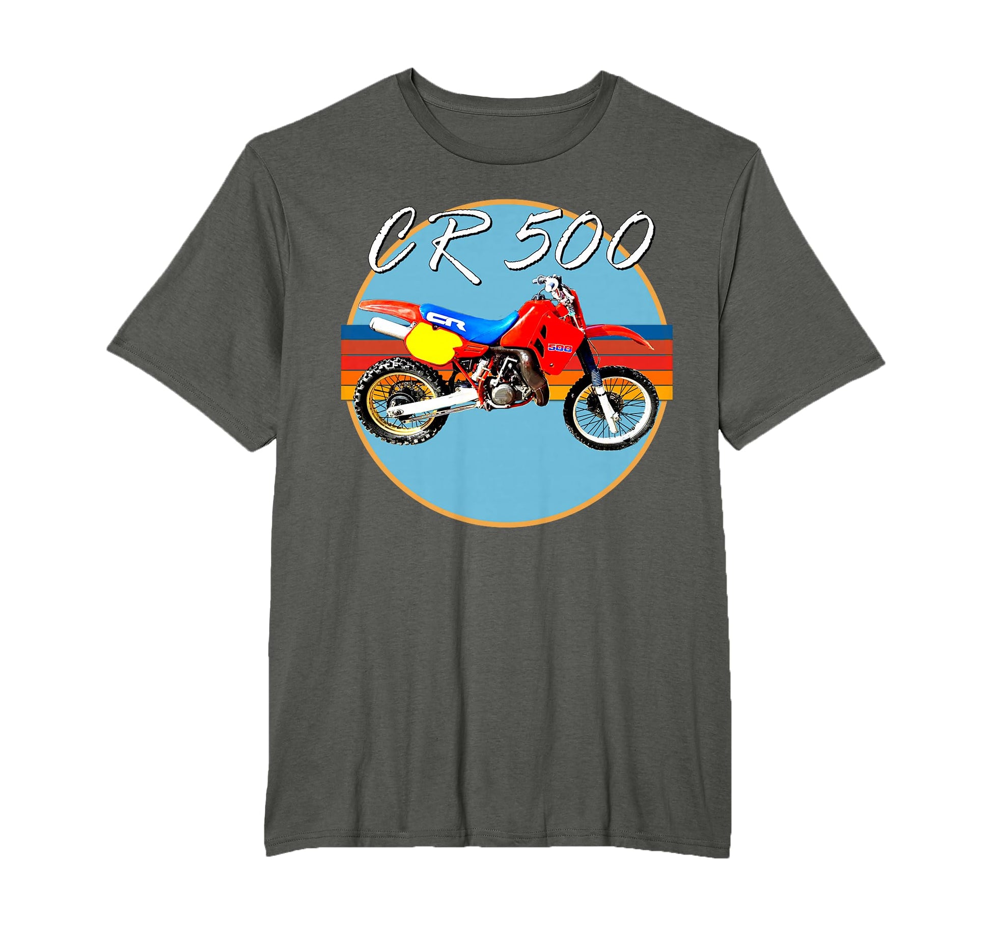 Cr 500 Motorcross Motorcycle Dirt Bike T-Shirt - Minimalist Print Unisex - T-Shirt, Sweatshirt, Hoodie