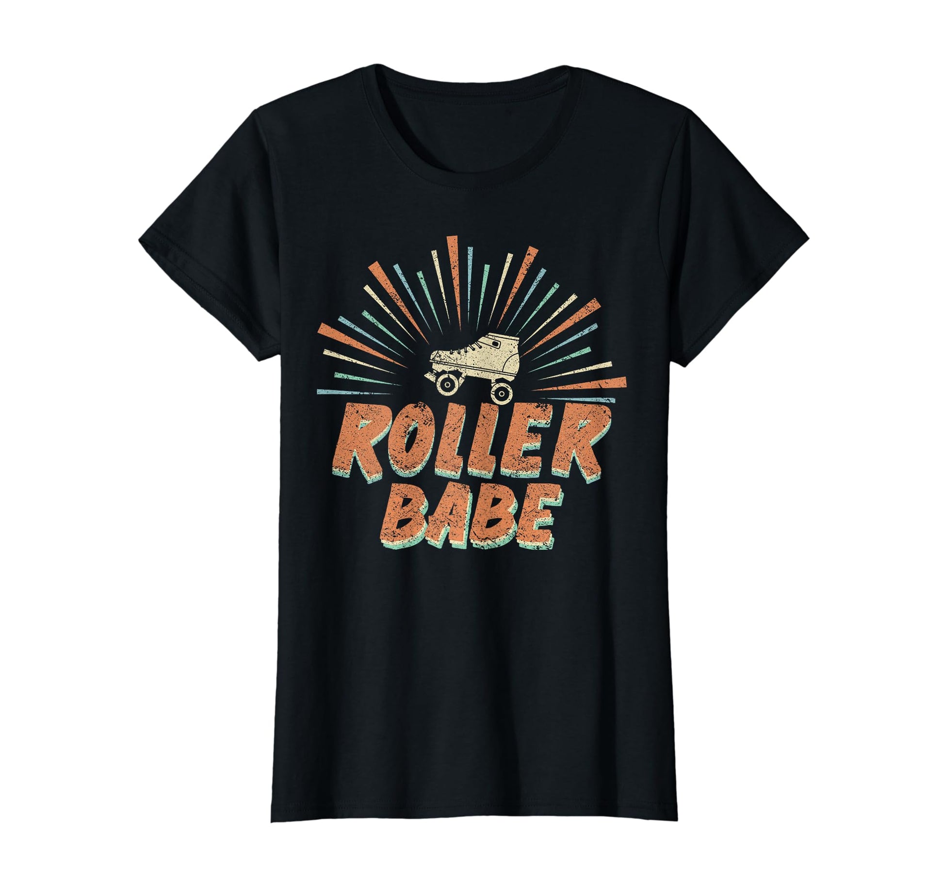 Roller Skating Skates Roller Babe T-Shirt - Unique Graphic Unisex - T-Shirt, Sweatshirt, Hoodie