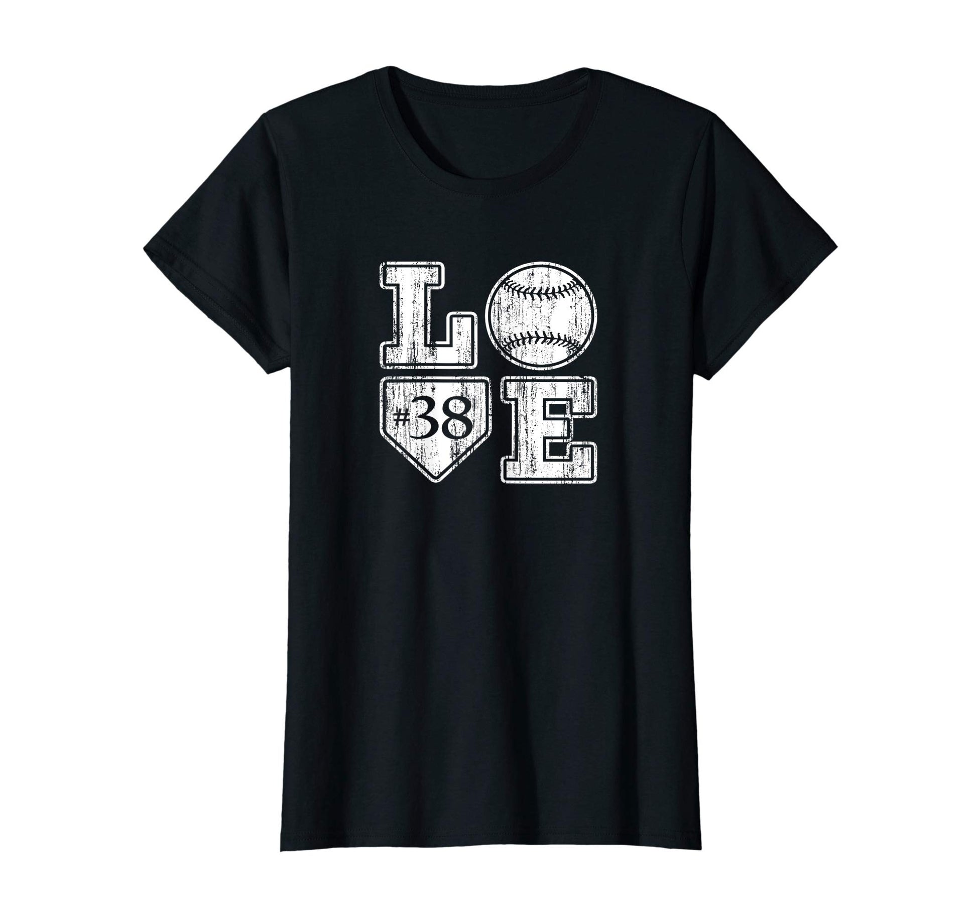 Womens Love Baseball Softball Mom T-Shirt - Graphic Print Unisex - T-Shirt, Sweatshirt, Hoodie