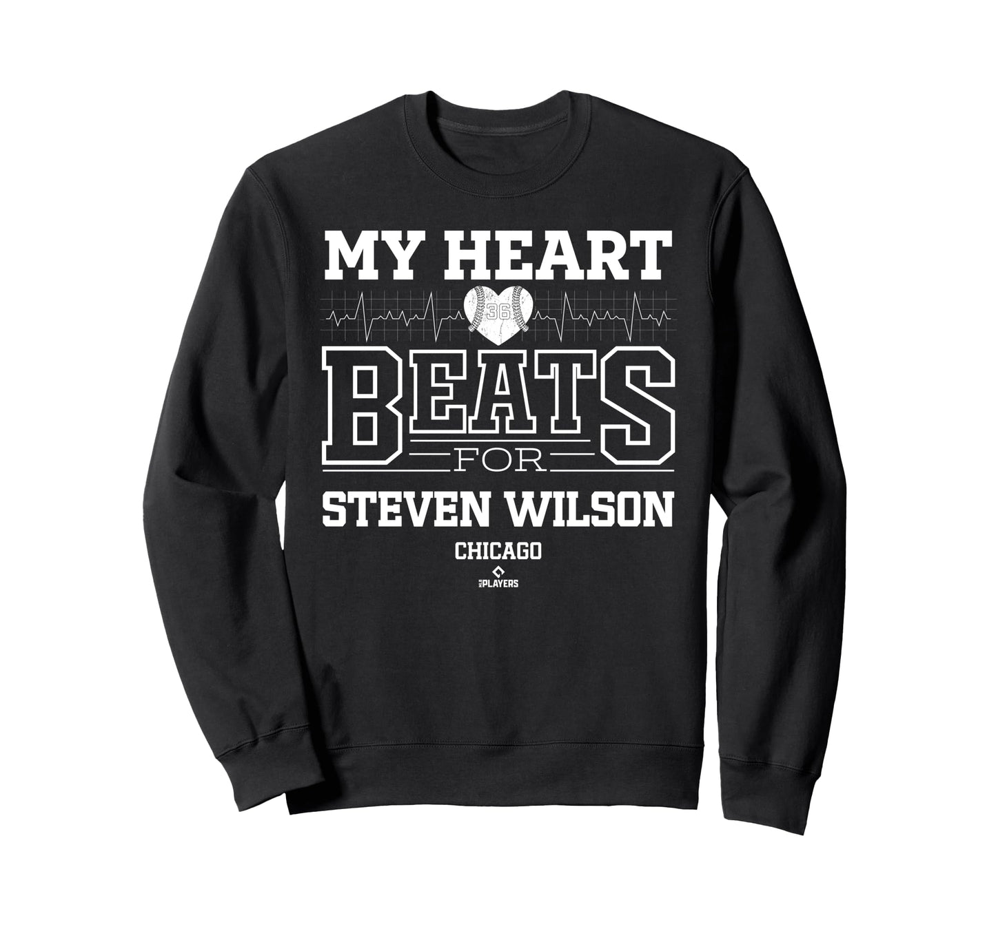 My Heart Beats Steven Wilson Chicago Sweatshirt - Unique Graphic Unisex - T-Shirt, Sweatshirt, Hoodie
