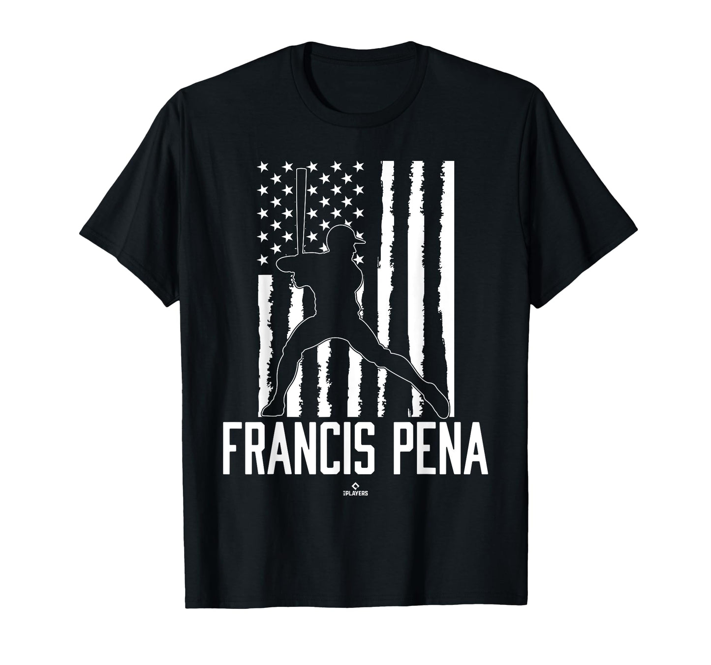 Distressed Flag Swing Francis Pena T-Shirt - Graphic Print Men Women - T-Shirt, Sweatshirt, Hoodie
