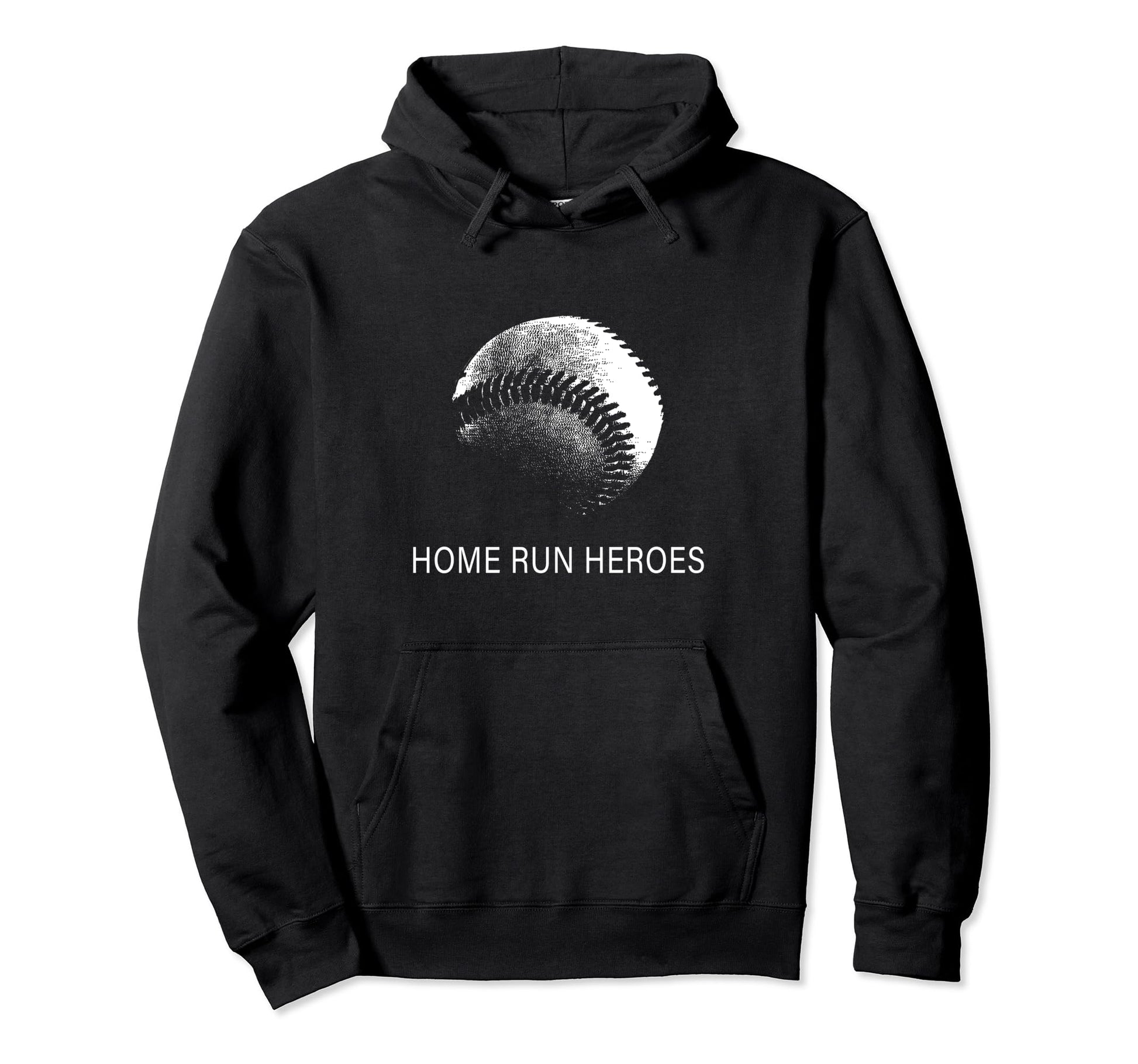 Home Run Heroes Baseball Hoodie - Trendy Graphic Men Women - T-Shirt, Sweatshirt, Hoodie