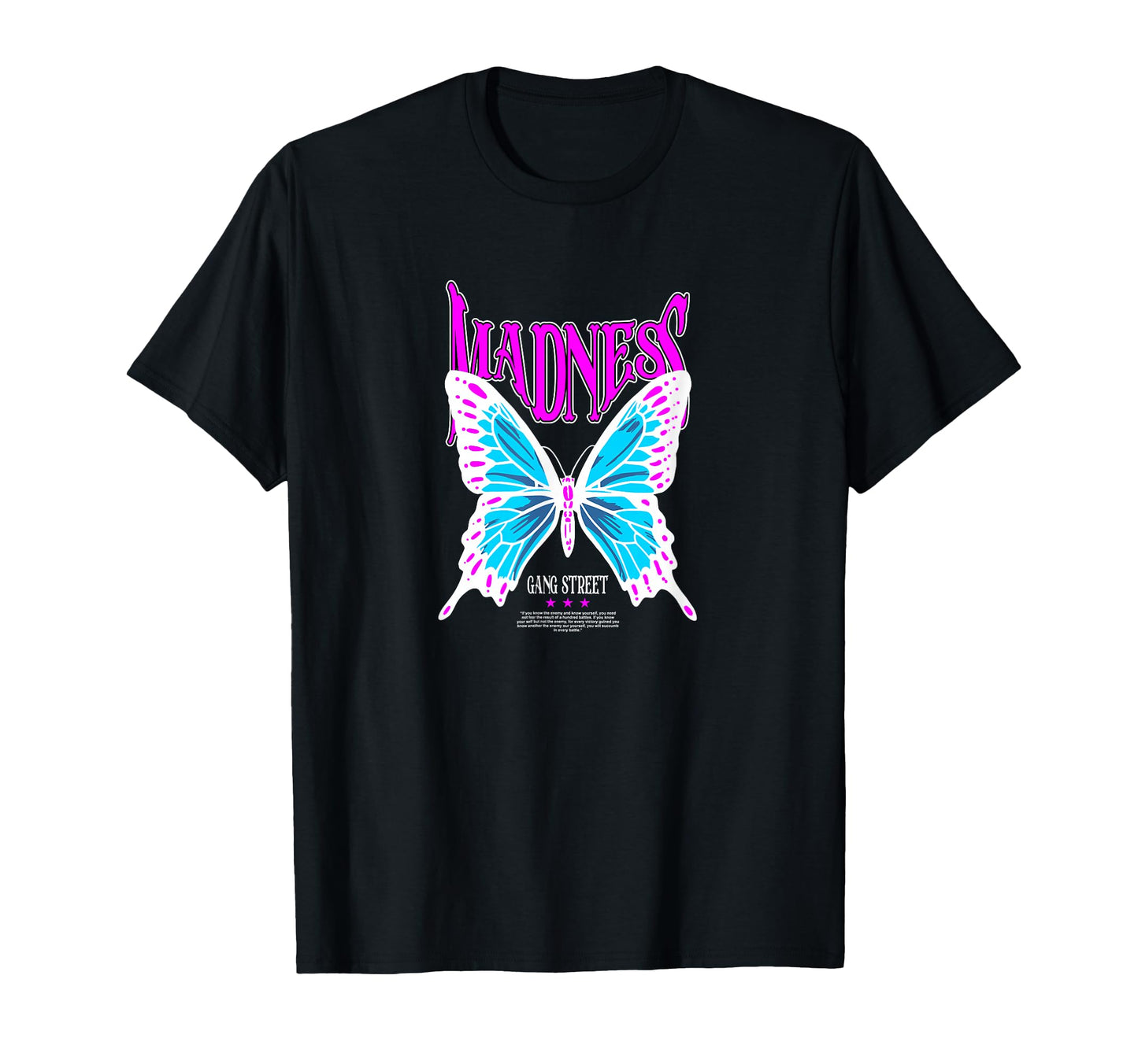 Butterfly Madness Y2K Grunge T-Shirt - Streetwear Style for Adults - T-Shirt, Sweatshirt, Hoodie