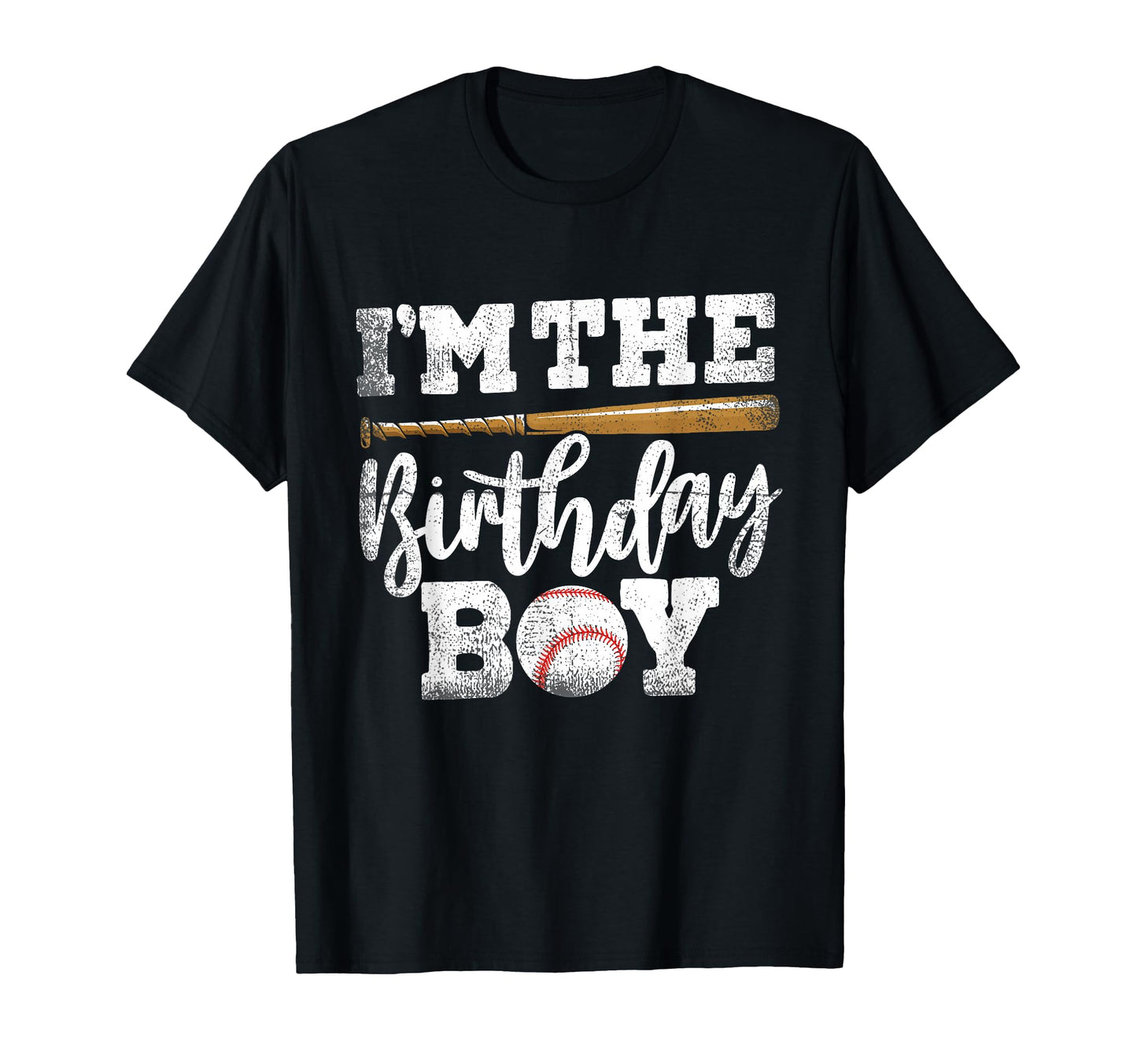 Im Birthday Baseball Baller Family T-Shirt - Custom Art Print for Adults - T-Shirt, Sweatshirt, Hoodie