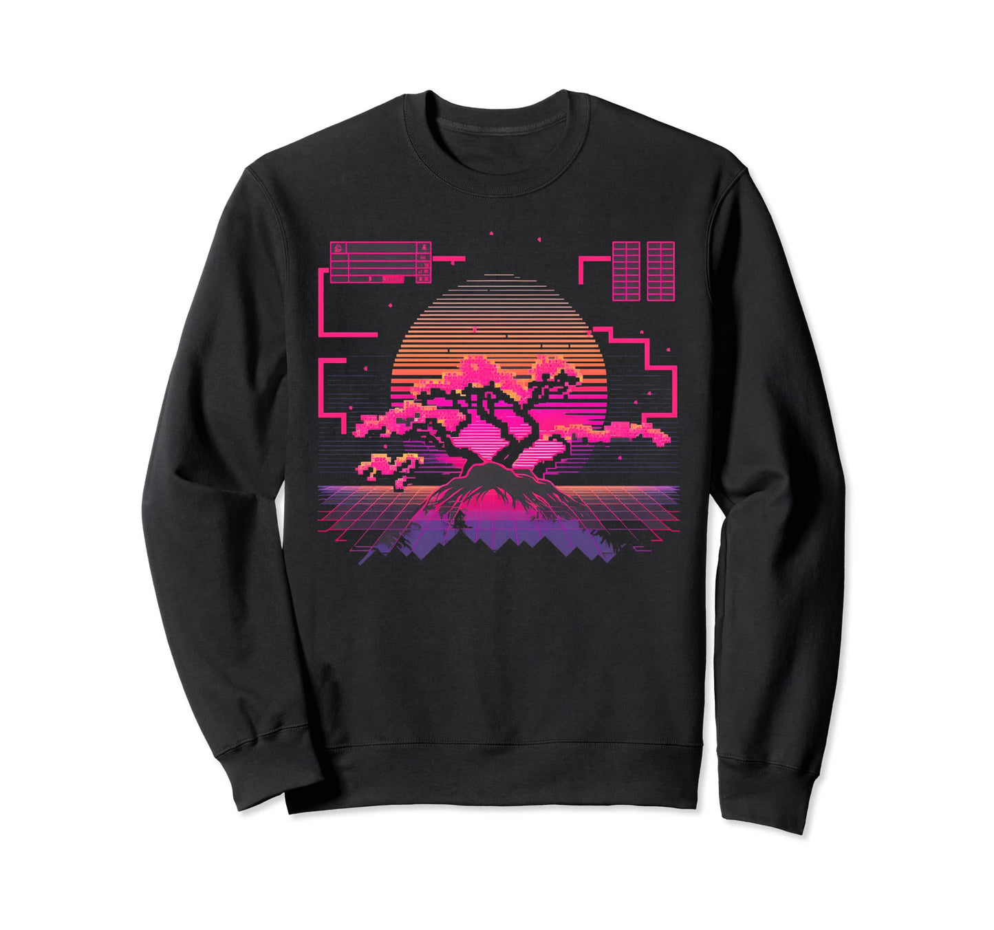 Cherry Blossom Japanese Japan Tokyo Sweatshirt - Trendy Graphic for Adults - T-Shirt, Sweatshirt, Hoodie