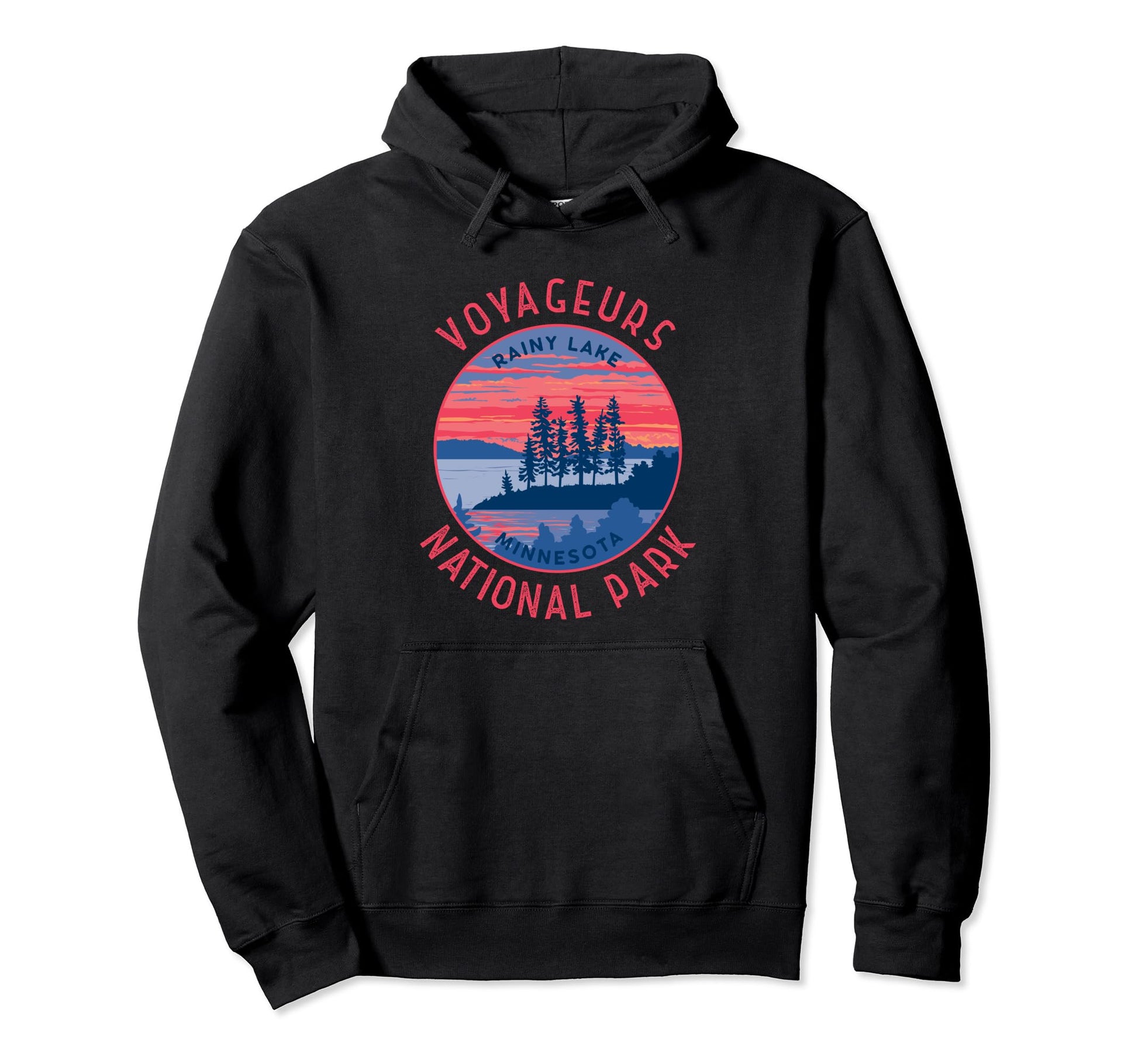 Voyageurs National Park Rainy Lake Hoodie - Casual Everyday Wear Unisex - T-Shirt, Sweatshirt, Hoodie