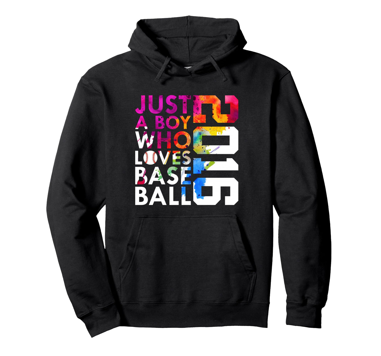 2016 Just Who Loves Baseball 10Th Hoodie - Fun Novelty Design for Adults - T-Shirt, Sweatshirt, Hoodie