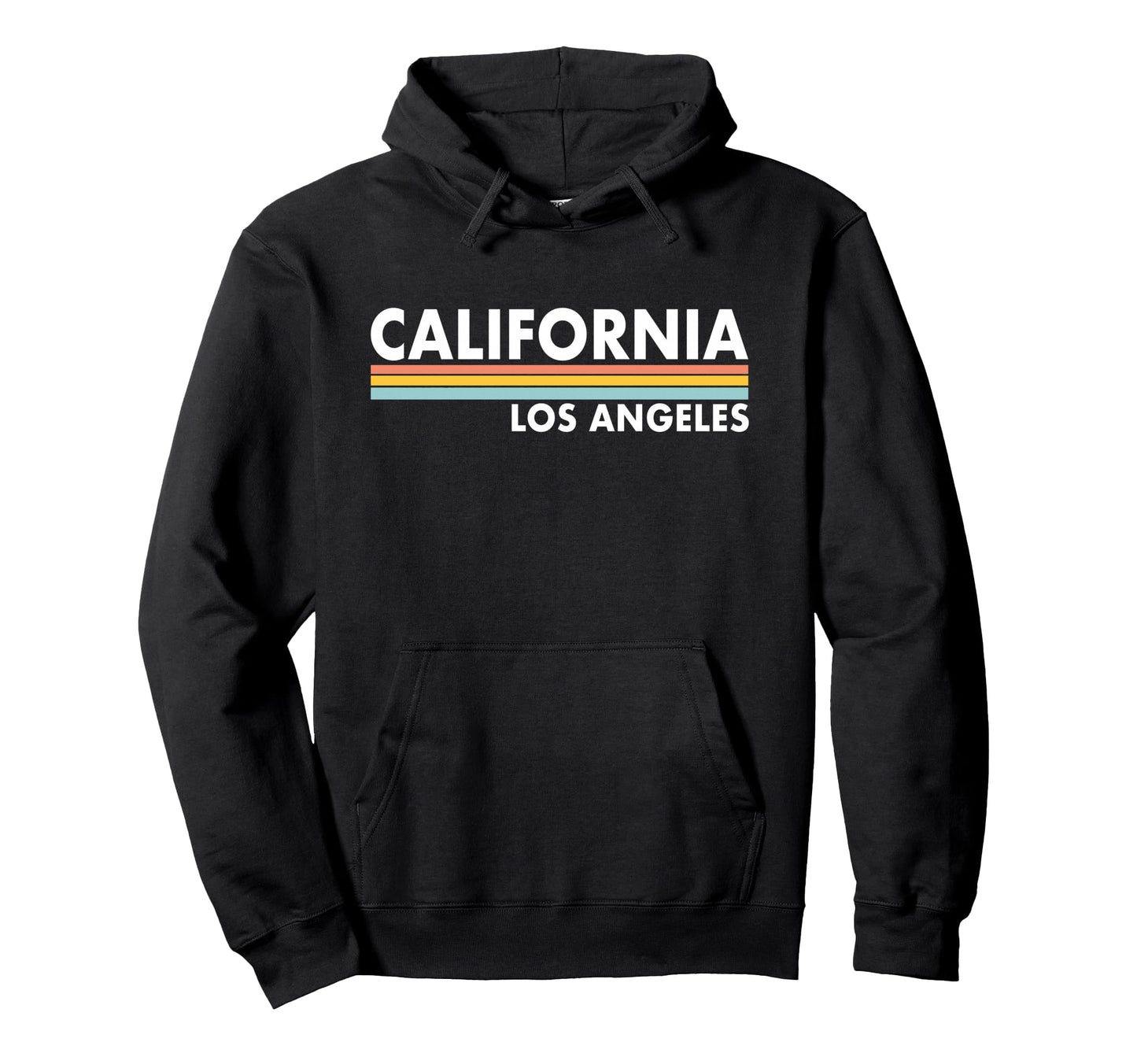 California Los Angeles Stripes Hoodie - Casual Everyday Wear Unisex - T-Shirt, Sweatshirt, Hoodie