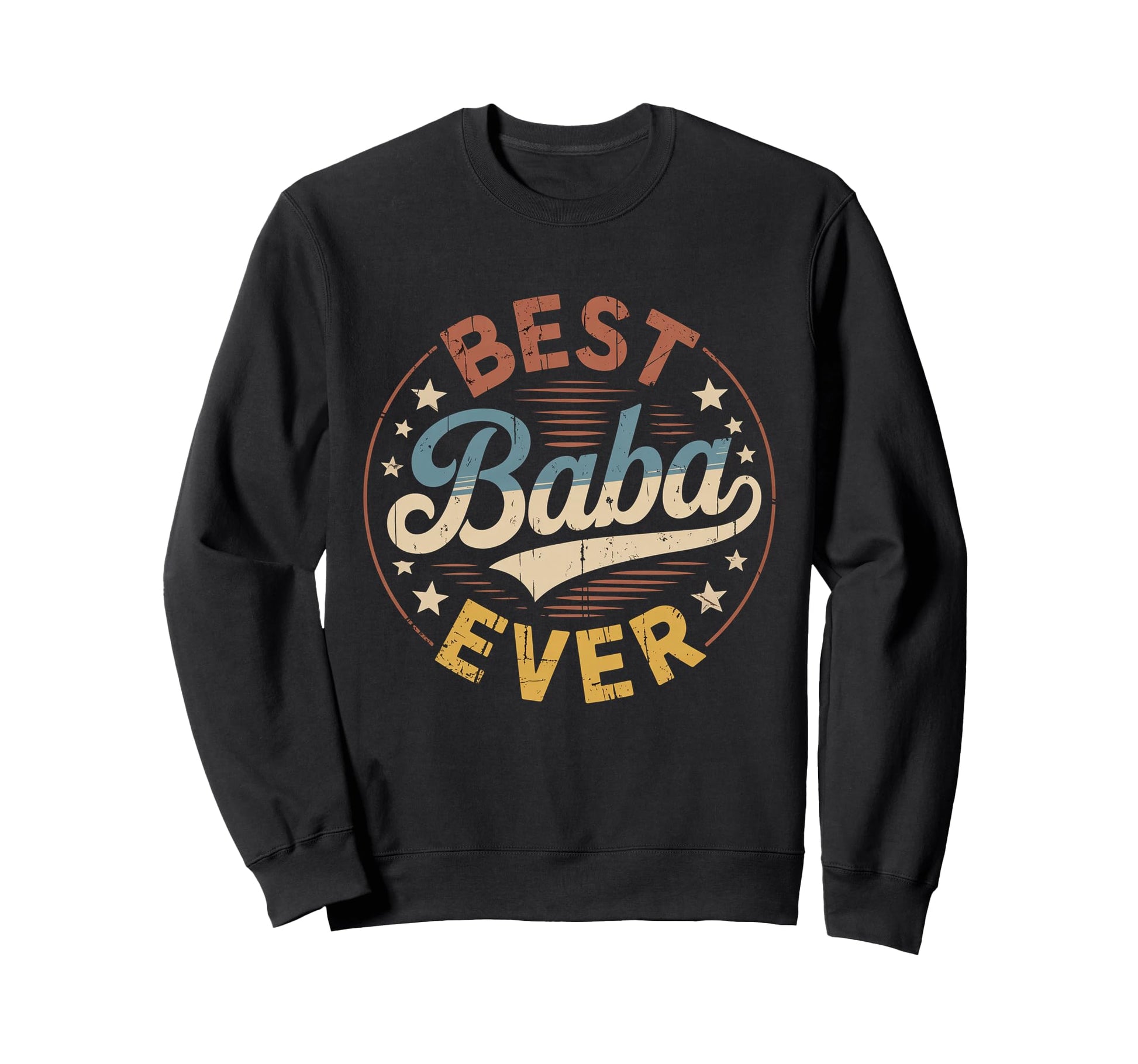 Best Baba Ever Sunset Arabic Father Sweatshirt - Novelty Apparel Unisex - T-Shirt, Sweatshirt, Hoodie