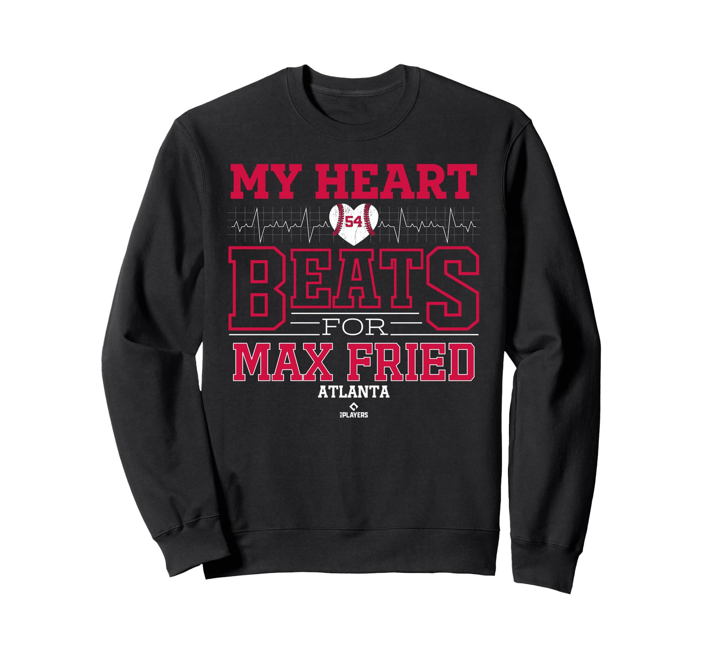 My Heart Beats Max Fried Sweatshirt - Casual Everyday Wear Men Women - T-Shirt, Sweatshirt, Hoodie