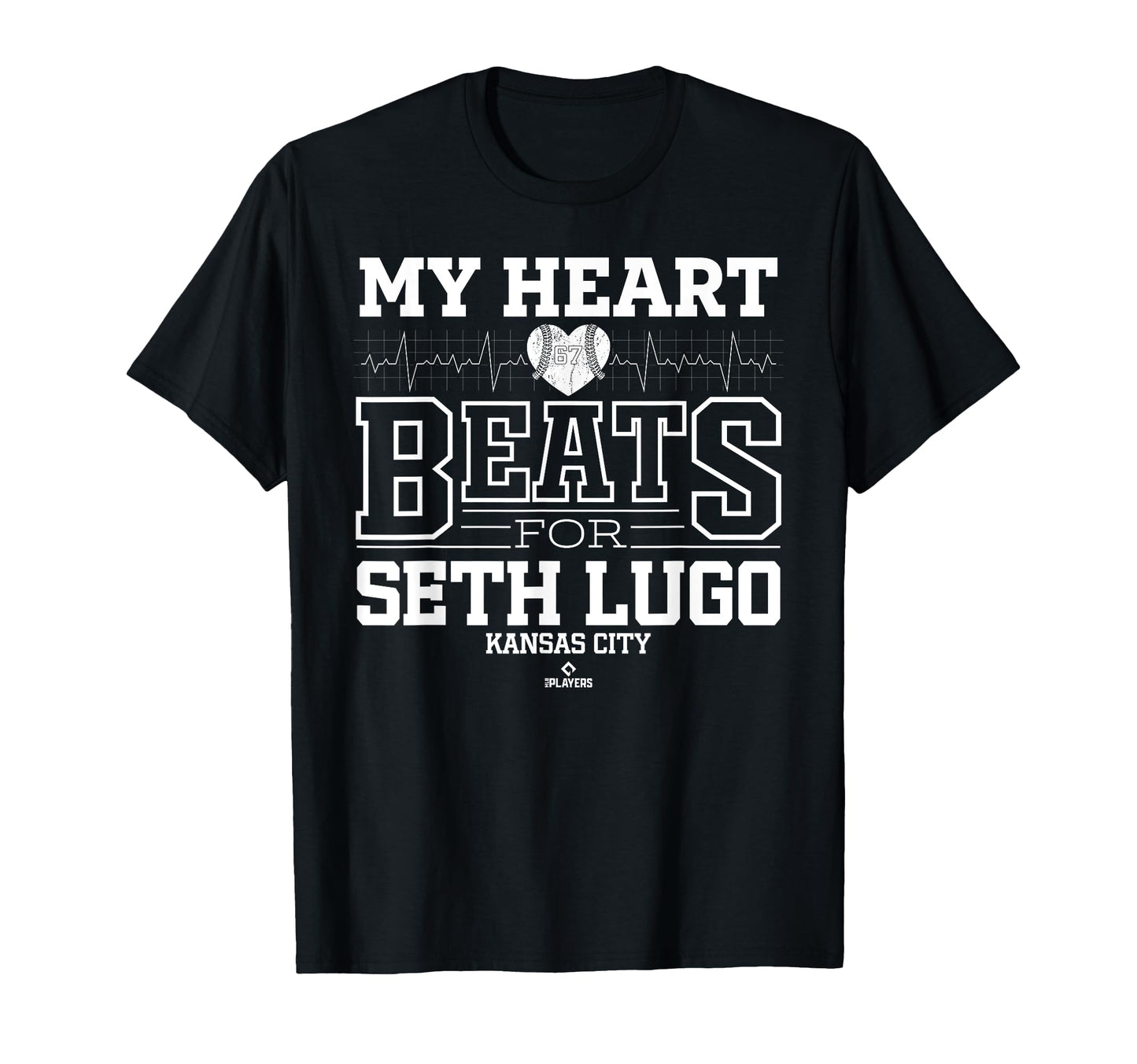 My Heart Beats Seth Lugo Kansas City T-Shirt - Aesthetic Graphic Unisex - T-Shirt, Sweatshirt, Hoodie