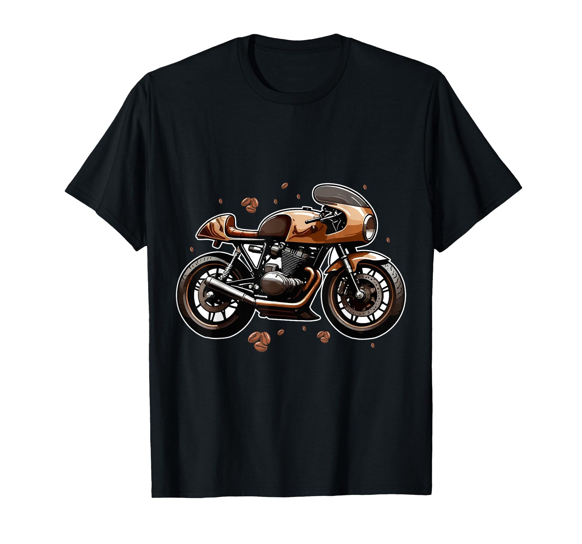Motorcycle Cafe Racer Enthusiast T-Shirt - Novelty Apparel Men Women - T-Shirt, Sweatshirt, Hoodie