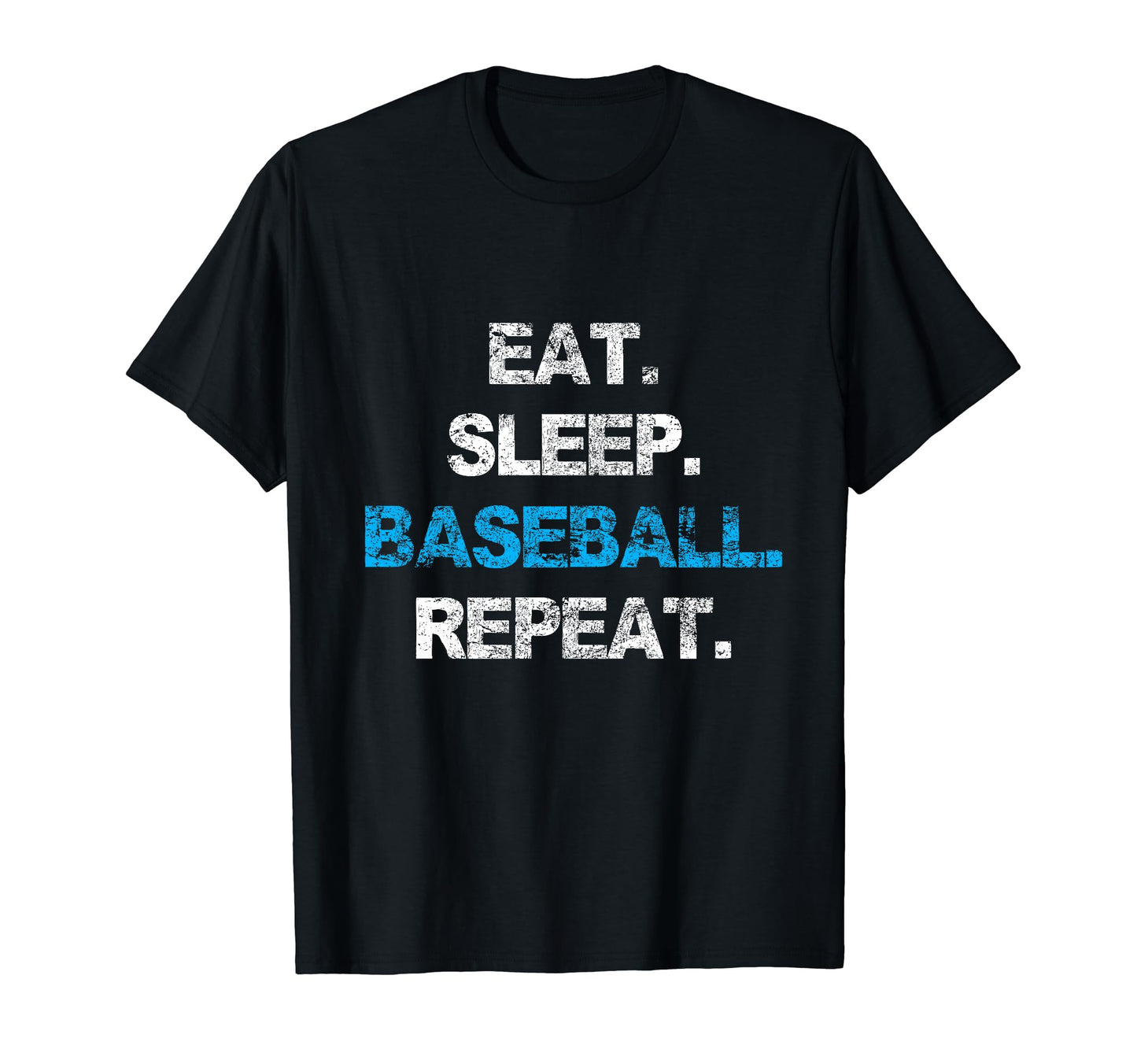 Eat Sleep Baseball Repeat Catcher T-Shirt - Custom Art Print for Adults - T-Shirt, Sweatshirt, Hoodie