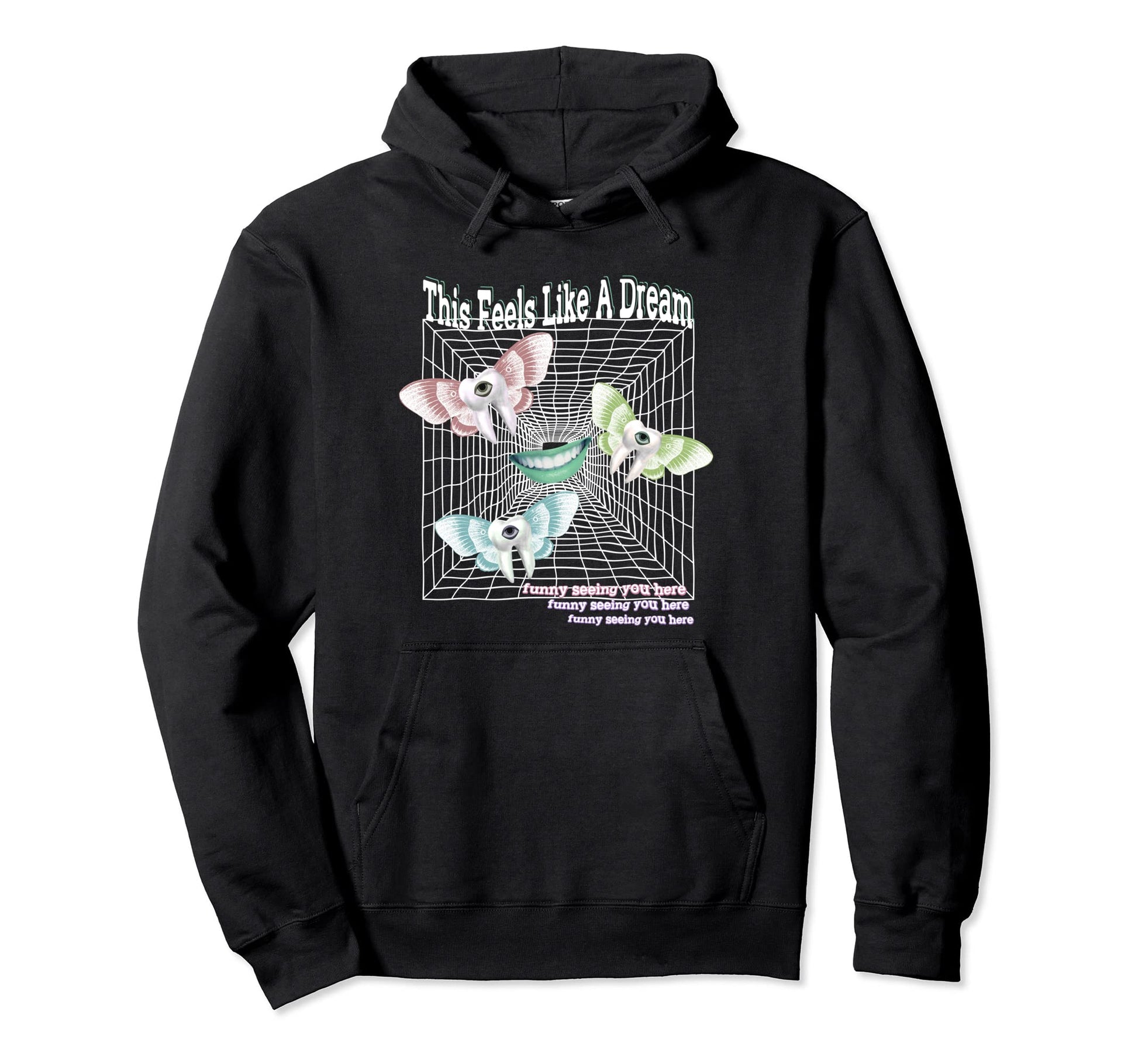 Weirdcore Aesthetic This Feels Like Hoodie - Novelty Apparel Men Women - T-Shirt, Sweatshirt, Hoodie