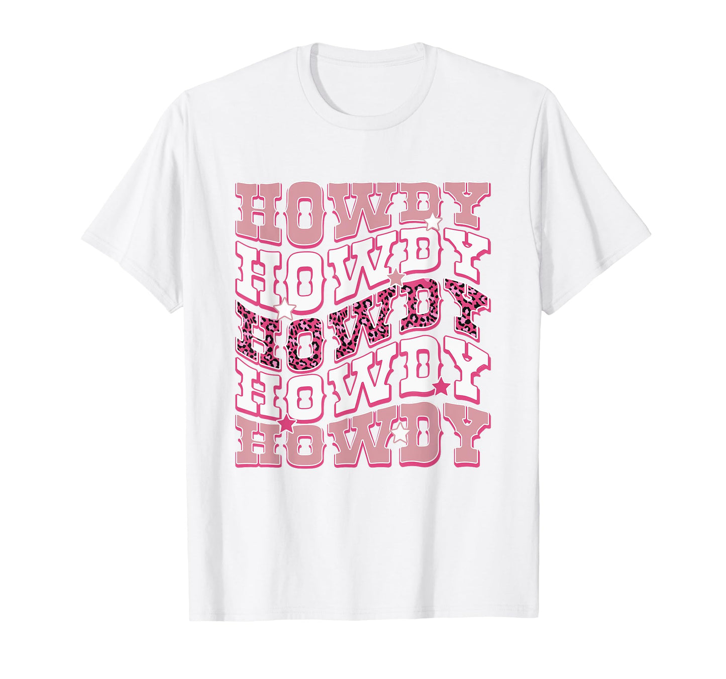 Rodeo Howdy Western Cowboy Hat Preppy T-Shirt - Novelty Apparel for Adults - T-Shirt, Sweatshirt, Hoodie