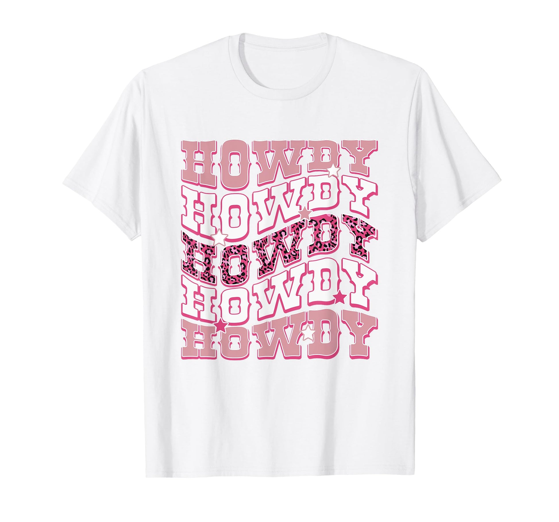 Rodeo Howdy Western Cowboy Hat Preppy T-Shirt - Novelty Apparel for Adults - T-Shirt, Sweatshirt, Hoodie