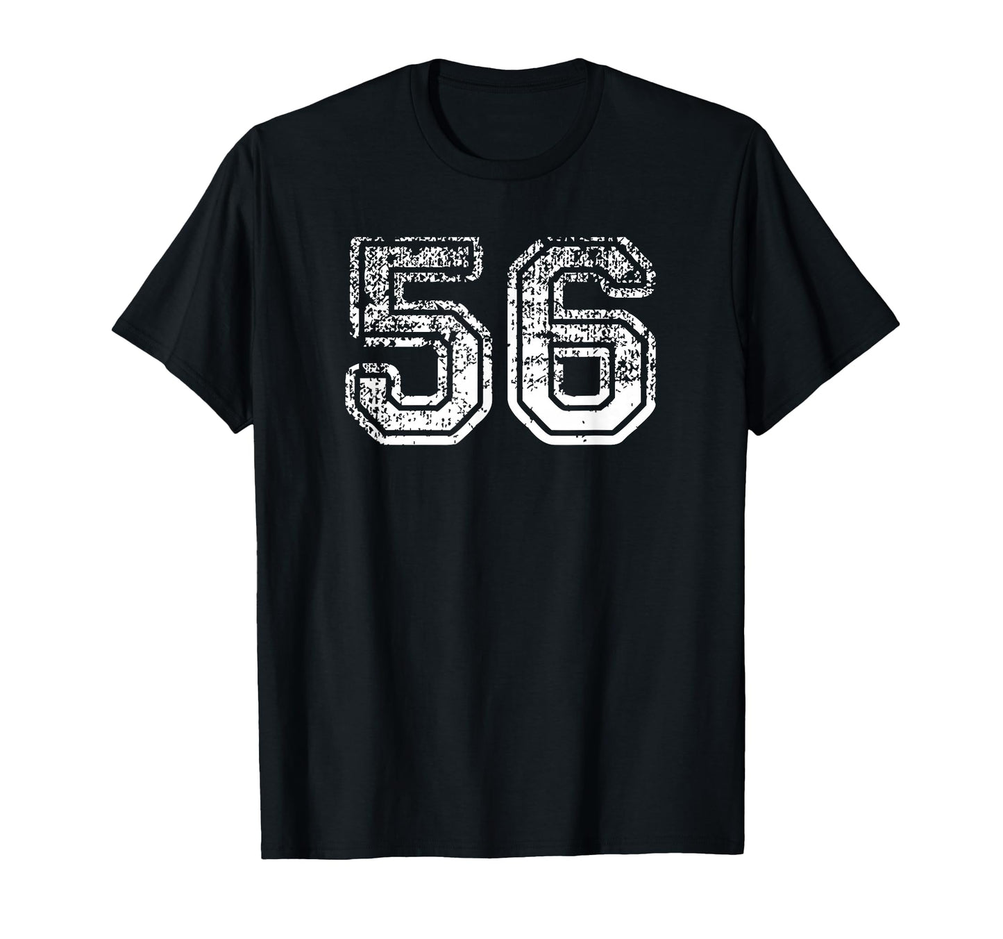 Number 56 Baseball Football Soccer T-Shirt - Aesthetic Graphic Men Women - T-Shirt, Sweatshirt, Hoodie