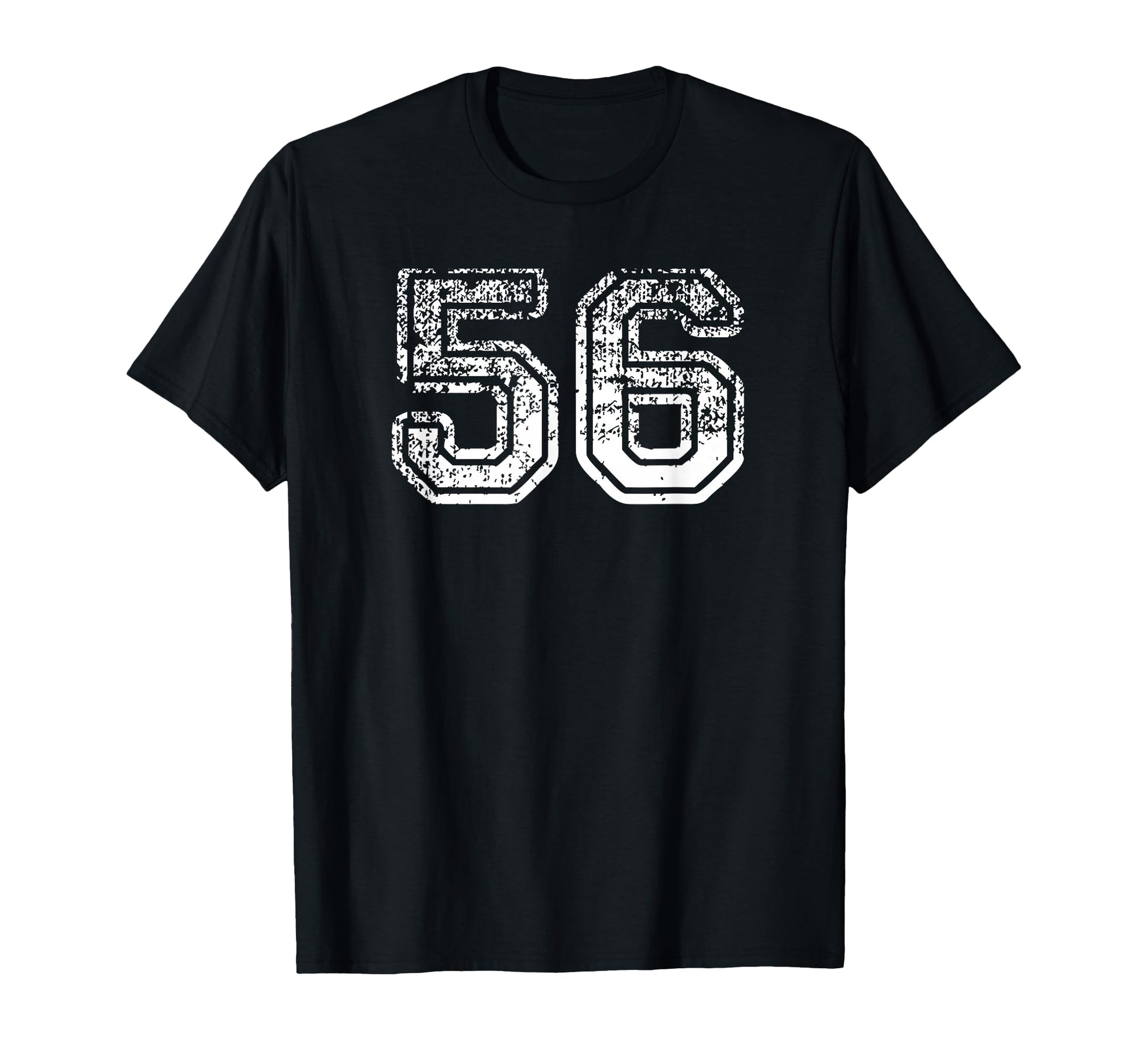Number 56 Baseball Football Soccer T-Shirt - Aesthetic Graphic Men Women - T-Shirt, Sweatshirt, Hoodie