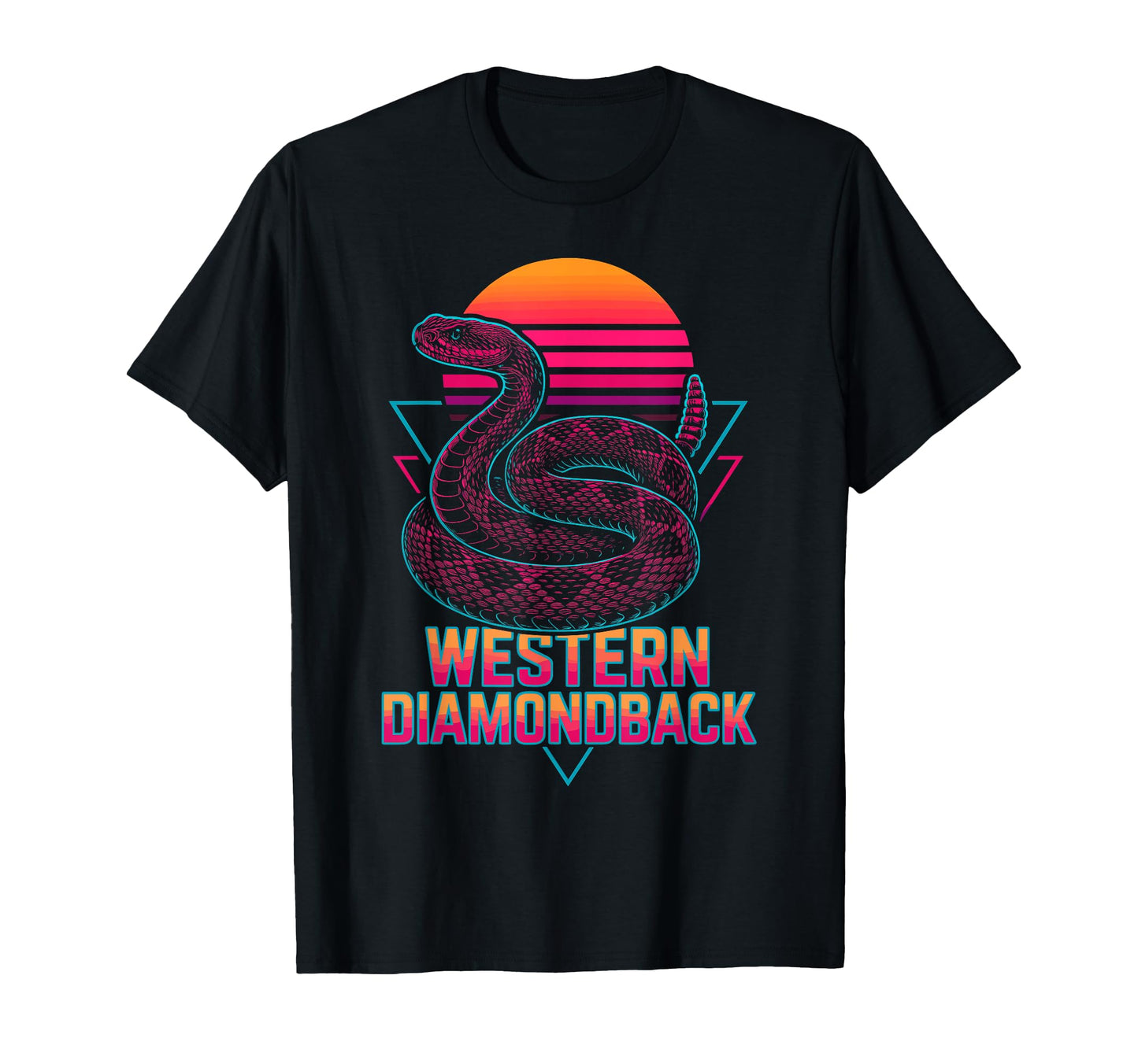 Western Diamondback T-Shirt - Trendy Graphic for Adults - T-Shirt, Sweatshirt, Hoodie