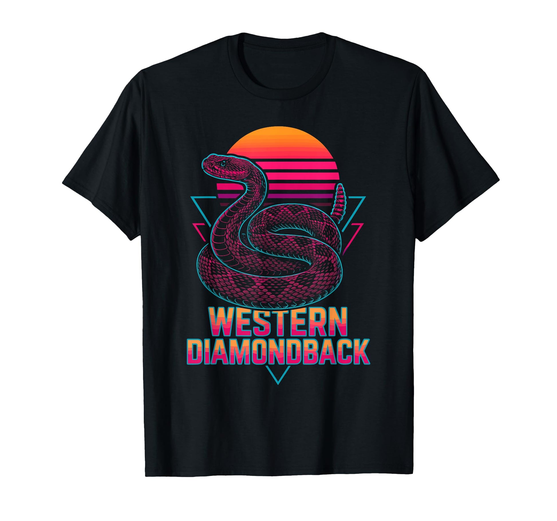 Western Diamondback T-Shirt - Trendy Graphic for Adults - T-Shirt, Sweatshirt, Hoodie