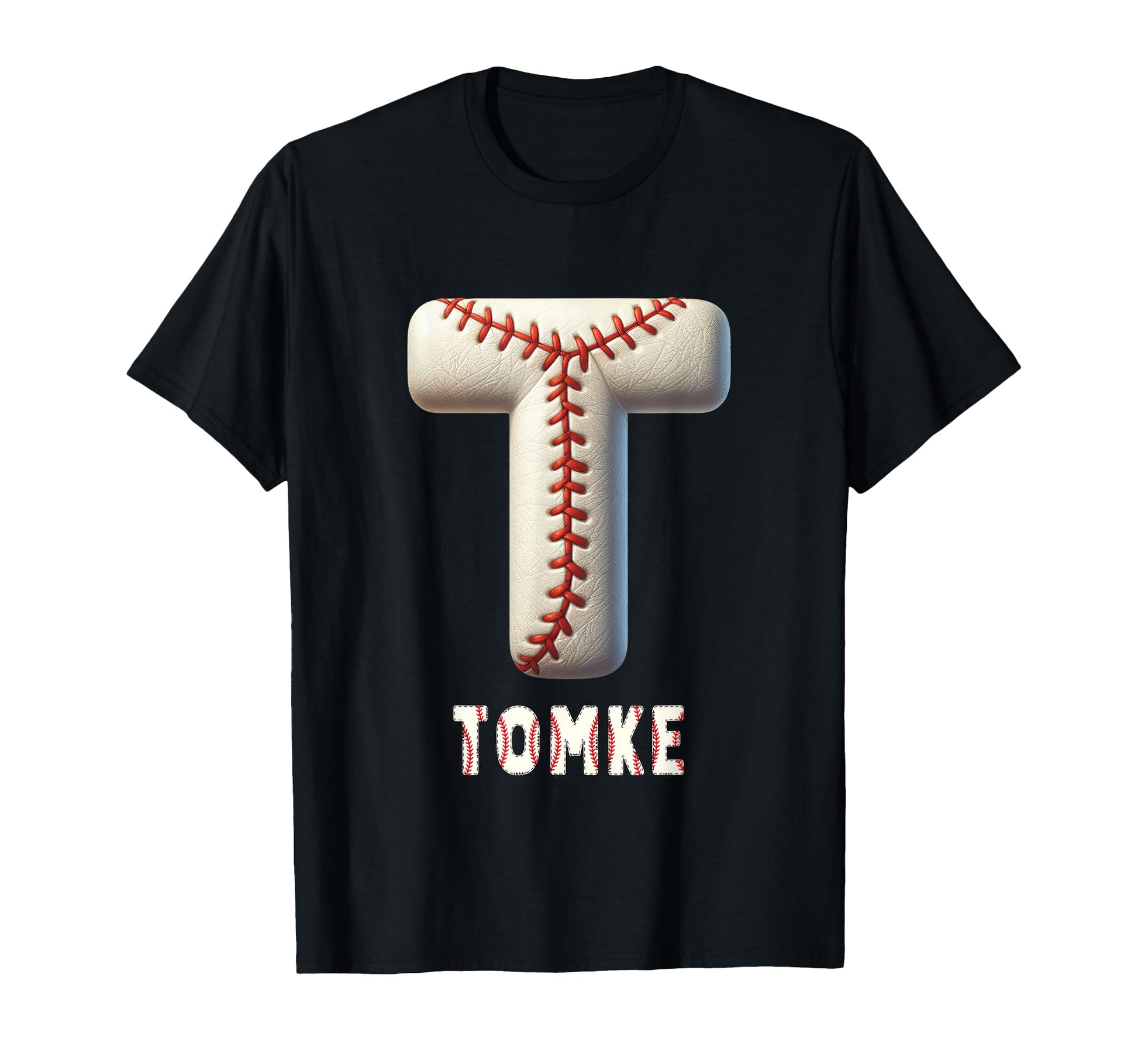 Baseball Home Run Tama Initial Letter T-Shirt - Unique Graphic for Adults - T-Shirt, Sweatshirt, Hoodie