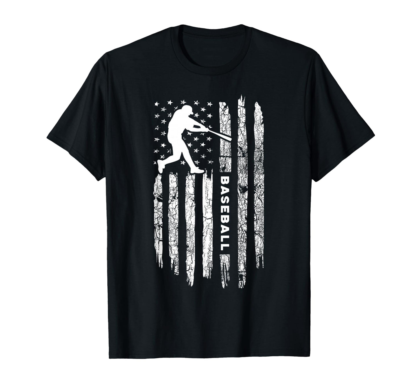 American Flag Baseball Baseball T-Shirt - Novelty Apparel Men Women - T-Shirt, Sweatshirt, Hoodie
