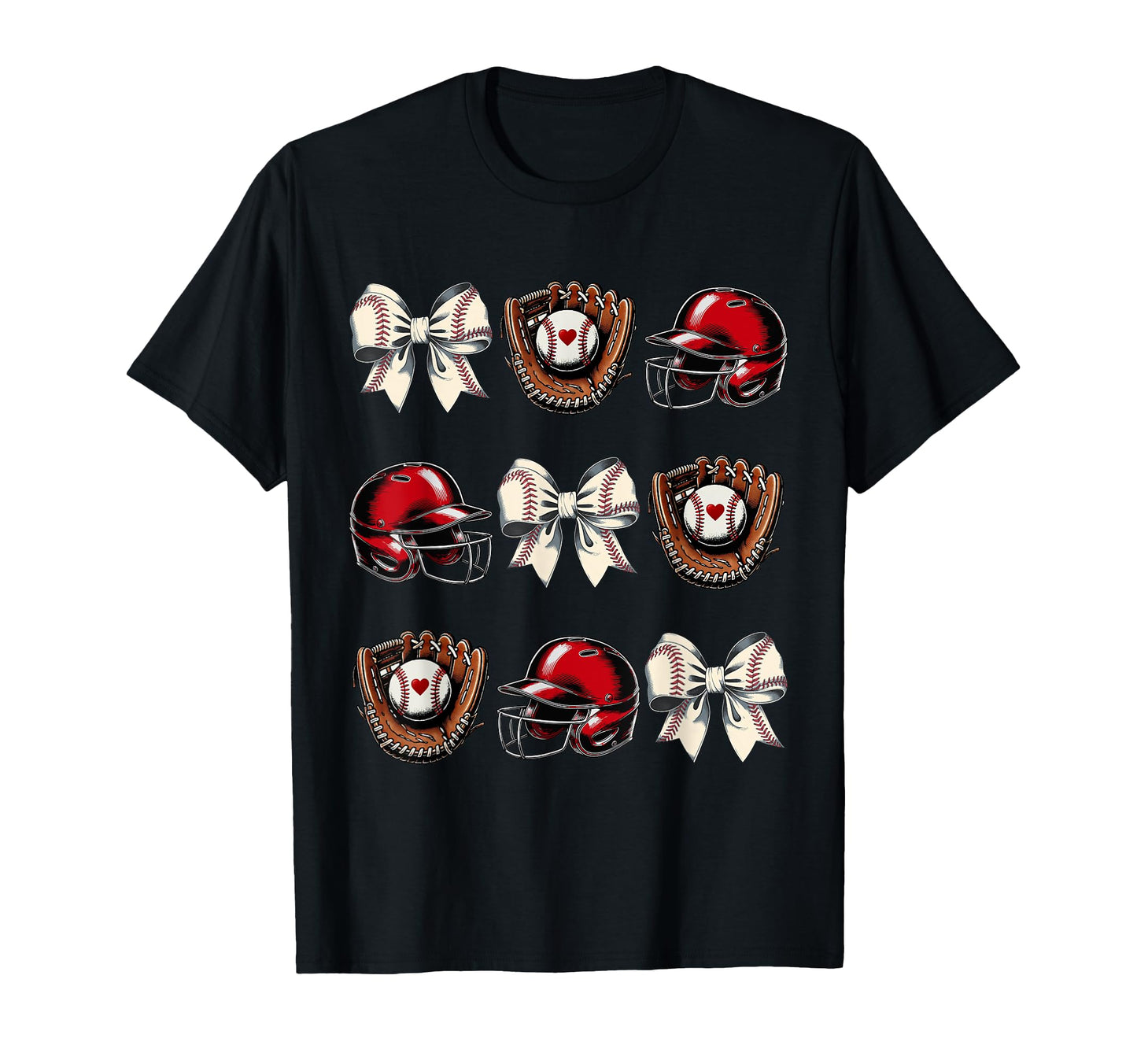 Baseball Mom Coquette Mothers Day T-Shirt - Streetwear Style Men Women - T-Shirt, Sweatshirt, Hoodie
