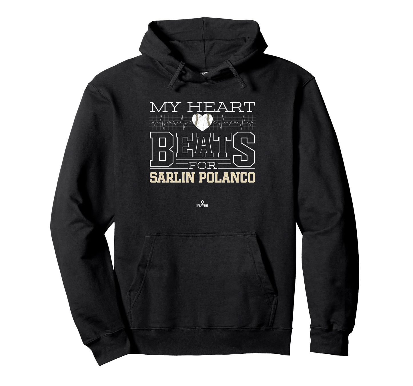 My Heart Beats Sarlin Polanco Prospect Hoodie - Graphic Print Unisex - T-Shirt, Sweatshirt, Hoodie