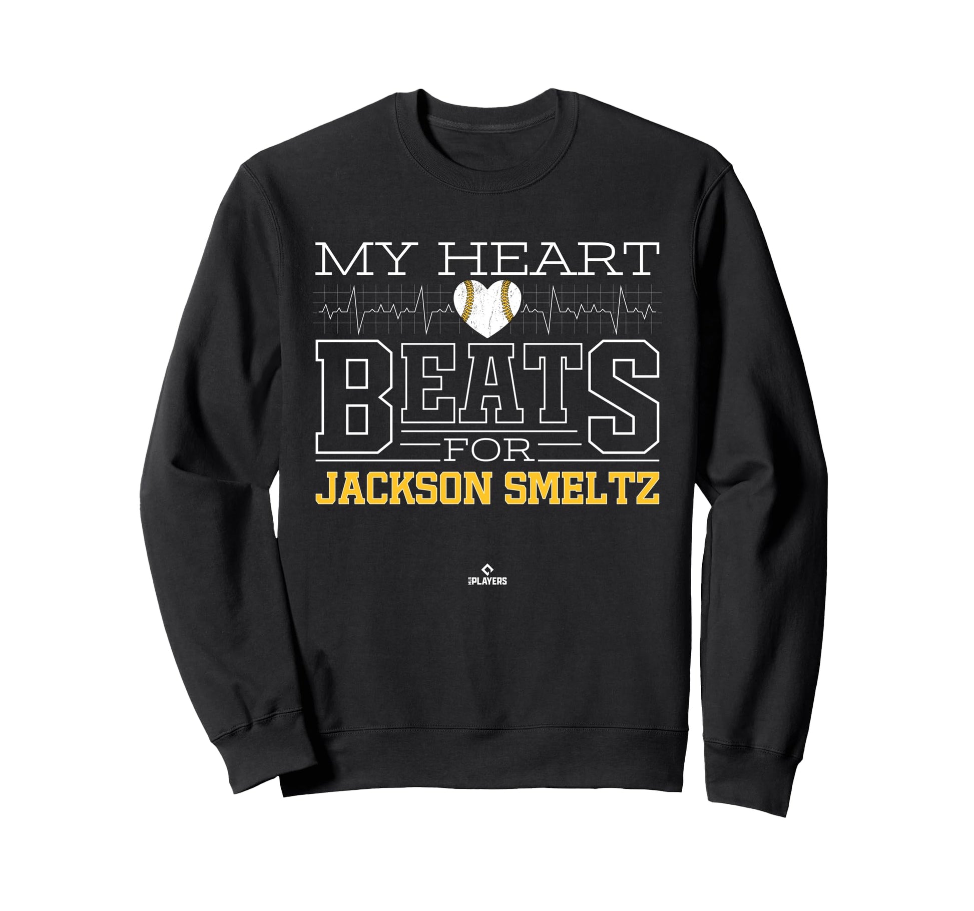 My Heart Beats Jackson Smeltz Sweatshirt - Trendy Graphic Men Women - T-Shirt, Sweatshirt, Hoodie