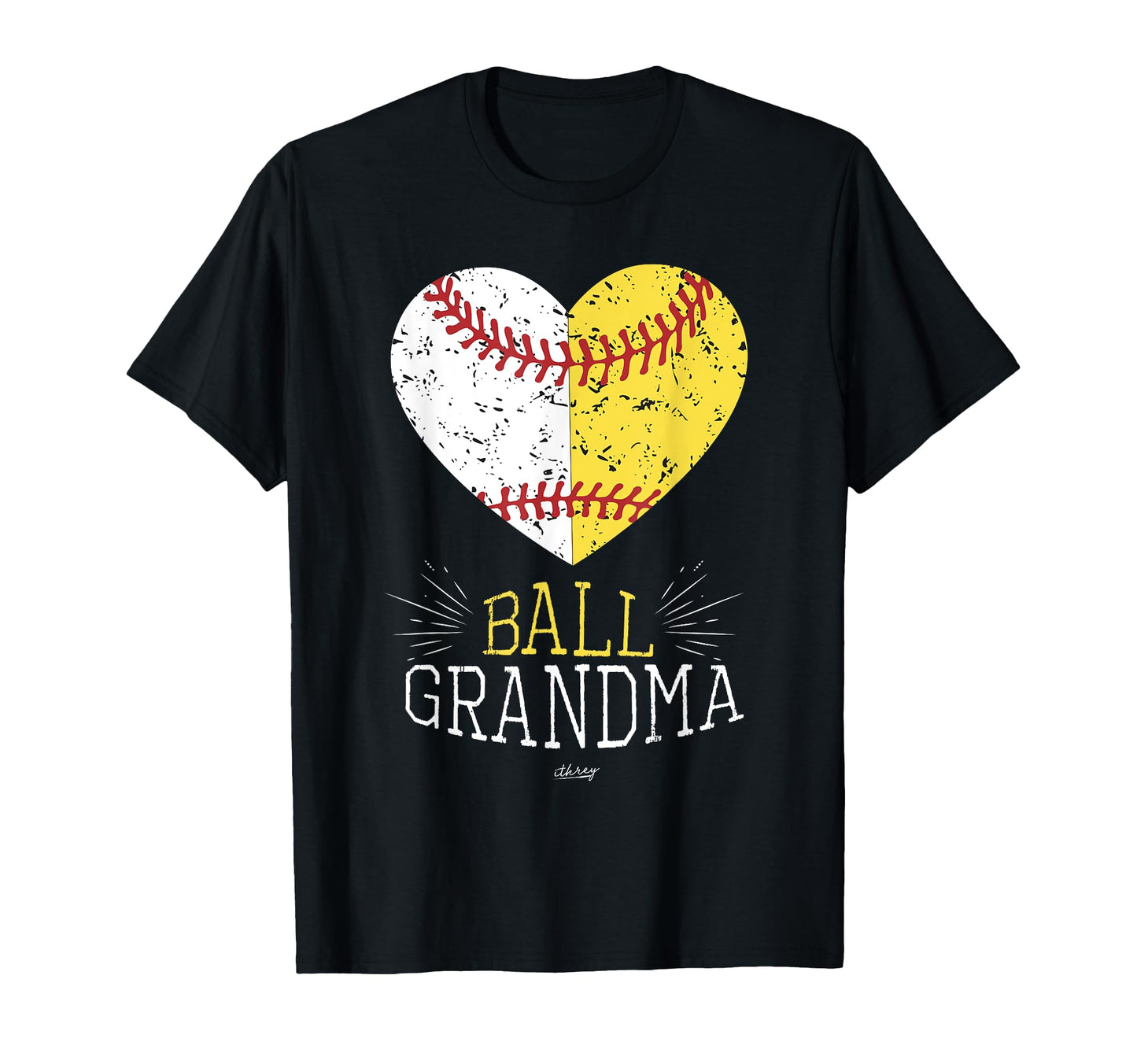 Mom Funny Baseball Ball Grandma Softball T-Shirt - Minimalist Print Unisex - T-Shirt, Sweatshirt, Hoodie