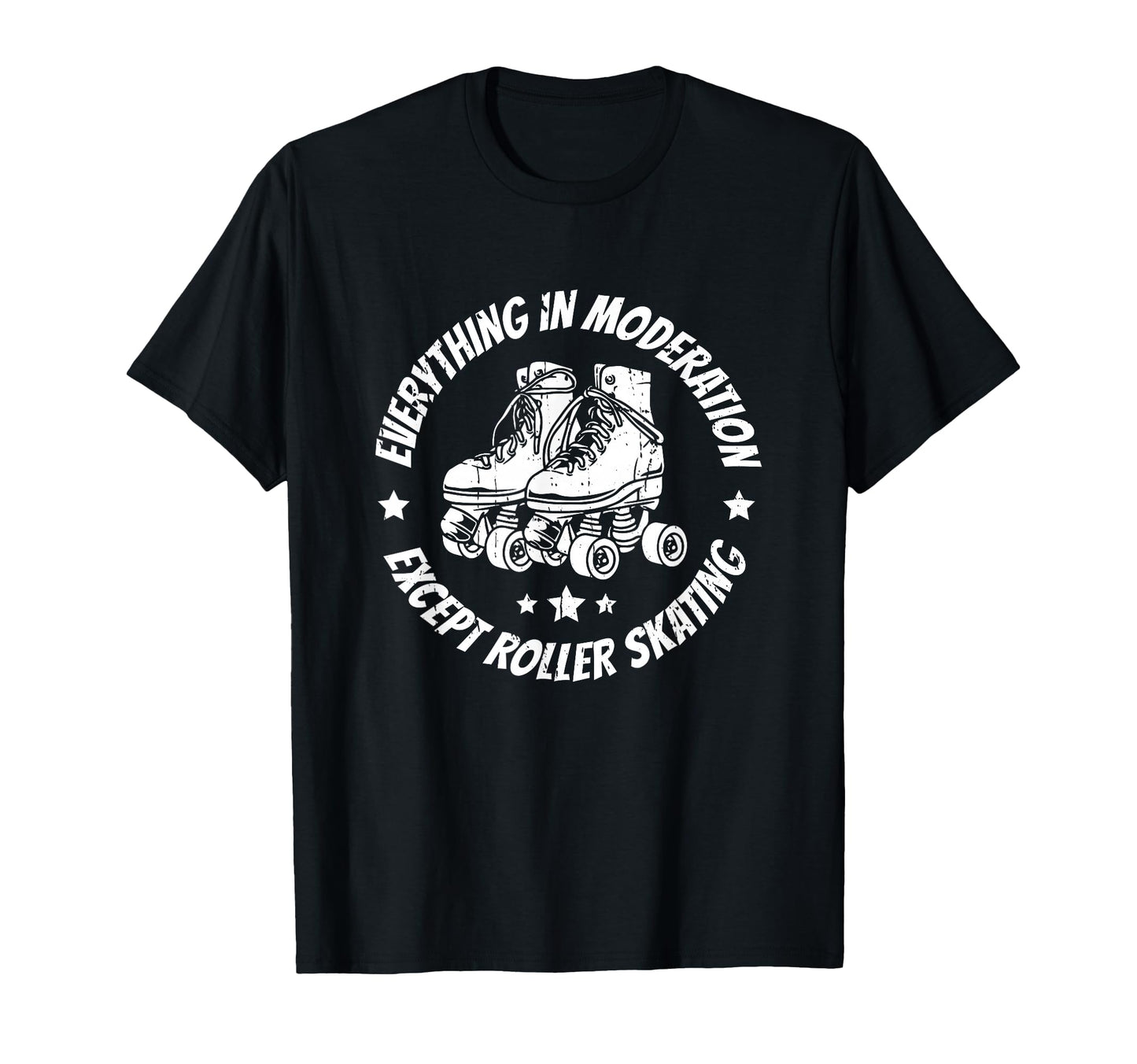 Skates Skater Roller Skating T-Shirt - Custom Art Print Men Women - T-Shirt, Sweatshirt, Hoodie