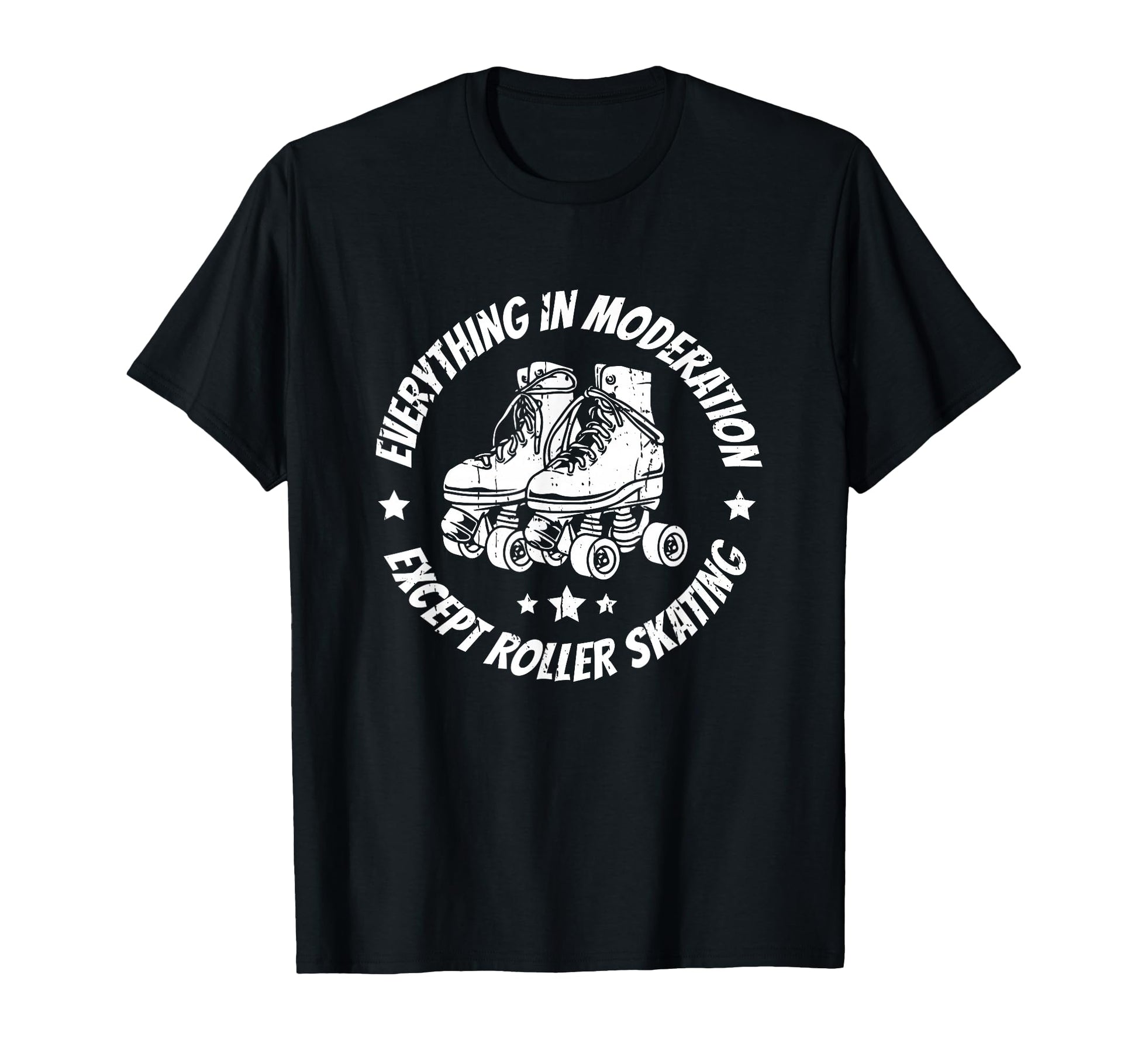 Skates Skater Roller Skating T-Shirt - Custom Art Print Men Women - T-Shirt, Sweatshirt, Hoodie