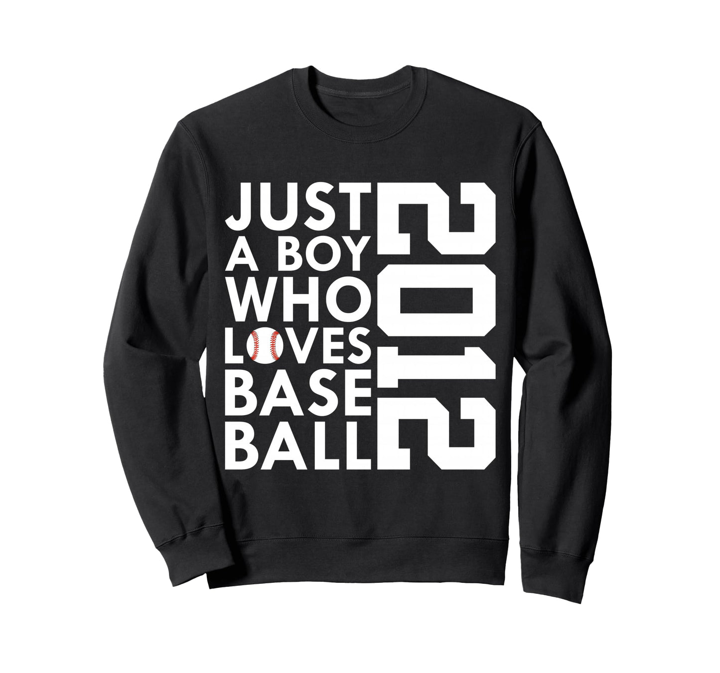 2012 Just Who Loves Baseball 14Th Sweatshirt - Graphic Print Men Women - T-Shirt, Sweatshirt, Hoodie