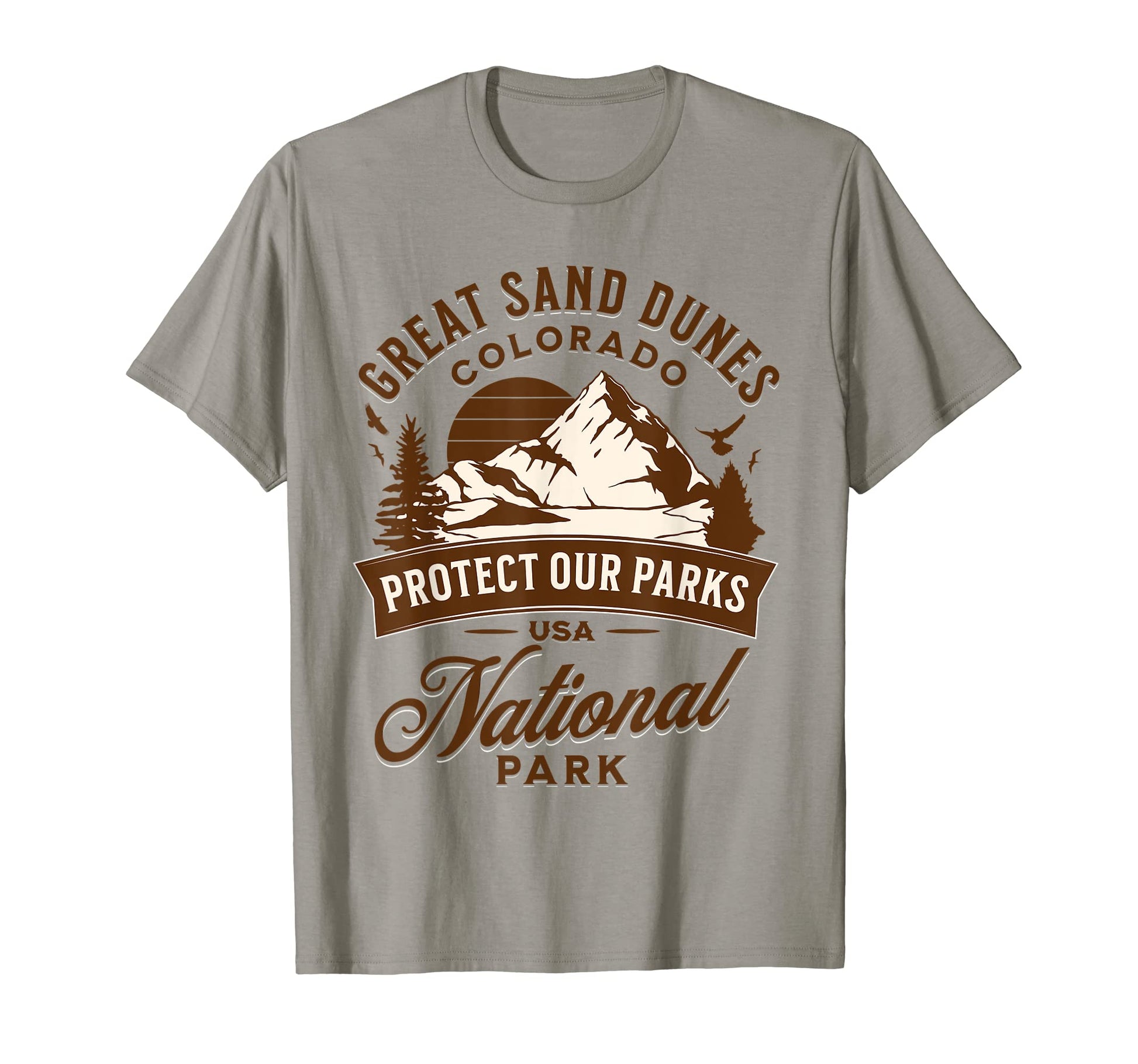 Great Sand Dunes National Park Colorado T-Shirt - Custom Art Print Unisex - T-Shirt, Sweatshirt, Hoodie