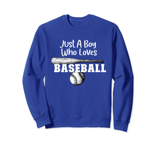 American Sport Just Who Loves Baseball Sweatshirt - Unique Graphic Unisex - T-Shirt, Sweatshirt, Hoodie